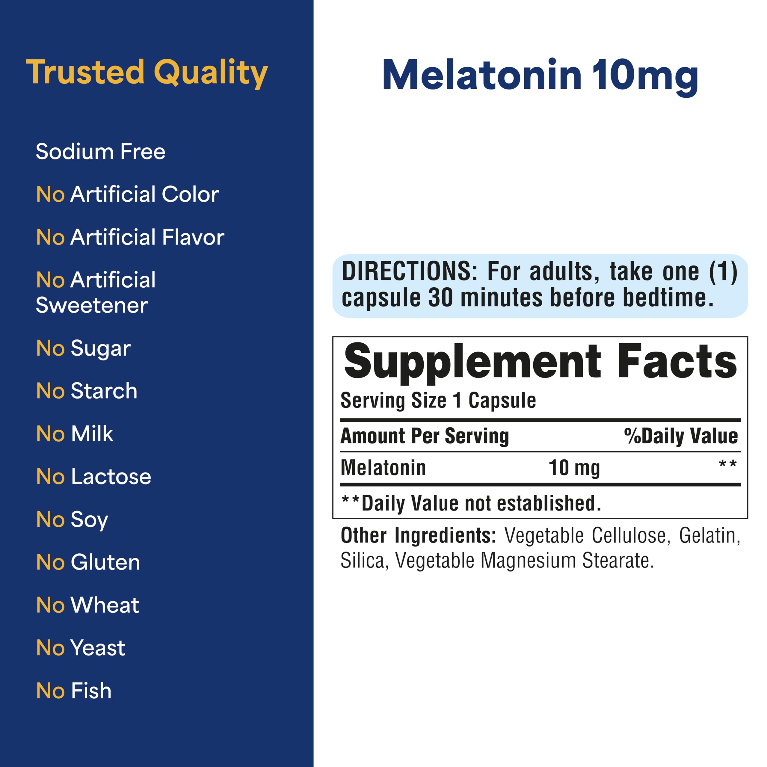 Puritan's Pride Premium Super Strength Melatonin 10mg Sleep Aid, Dietary Supplement for Sound, Restful, & Longer Sleep Support, 4 Month Supply, Puritan's Pride buy supplements canada