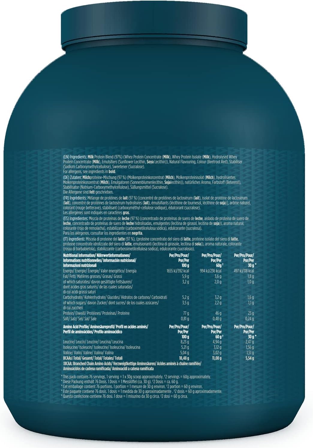 Kinetica Banana Whey Protein Powder | 2.27kg | 23g Protein per Serving | 76 Servings Kinetica buy supplements canada
