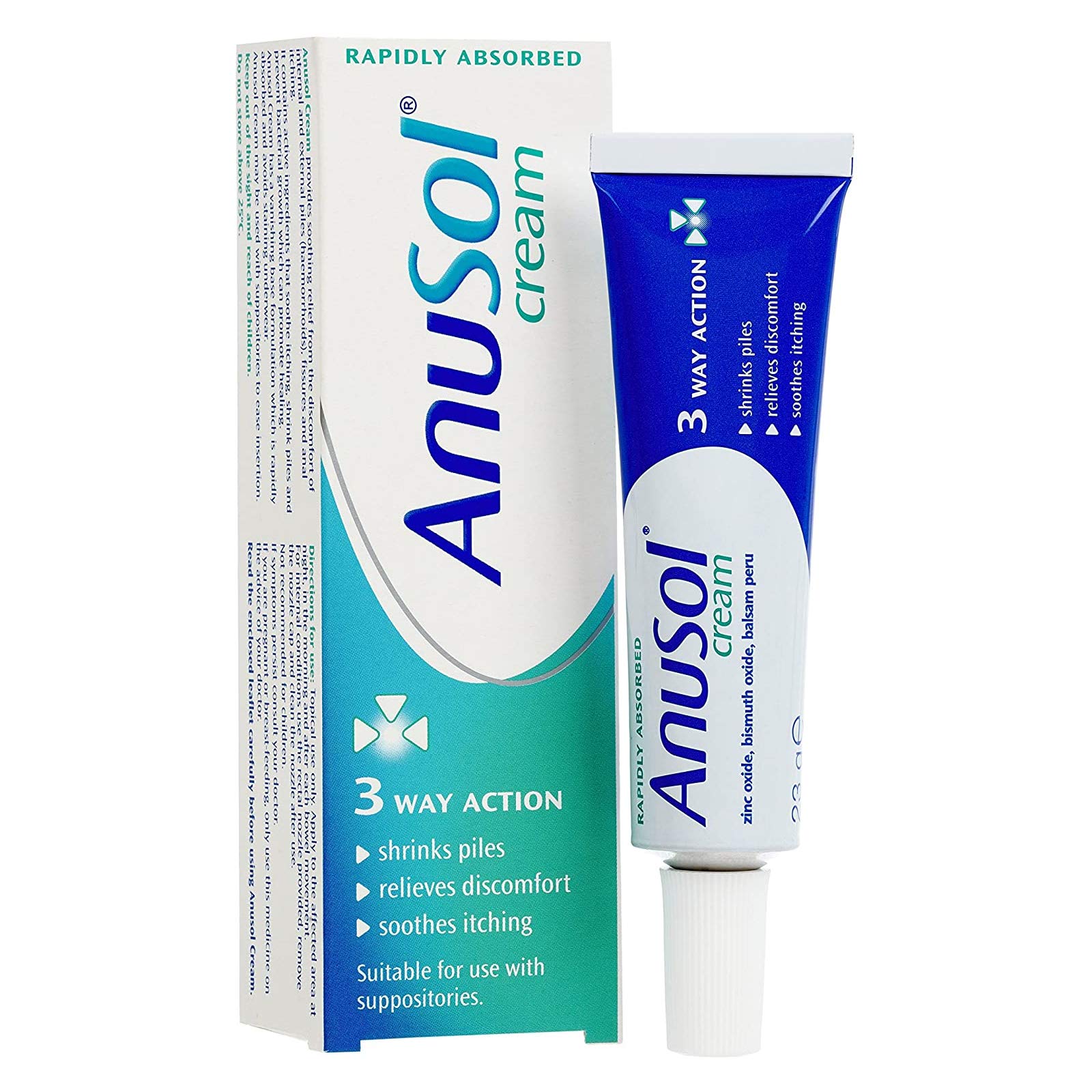 Anusol Cream Haemorrhoid Treatment 23G Anusol buy supplements canada