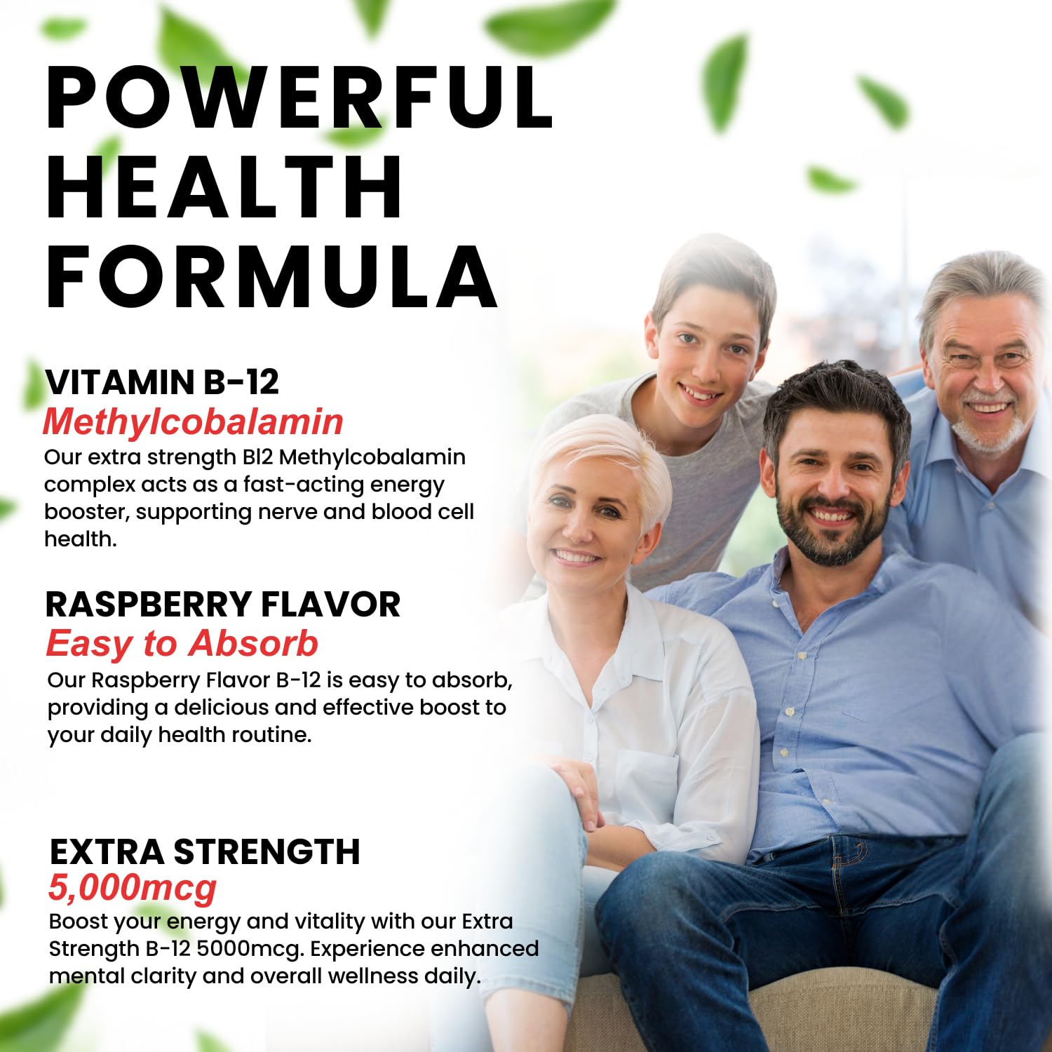 VITBOOST Vegan Liquid B-12 Drops – 60 x 5000 mcg Extra Strength Raspberry Flavored Vitamin B12 Liquid Methylcobalamin sublingual Supplement | Designed to Maximize Absorption VITBOOST buy supplements canada