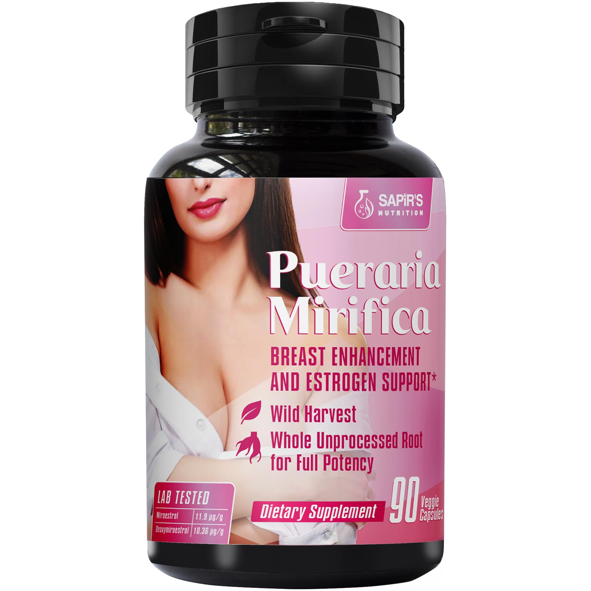 Pueraria Mirifica Capsules 2000mg Daily - Breast Enhancement Pills and Estrogen Supplement for Women and Men, Breast Enlargement Pills for Women and Transgender - Breast Growth Breast Enhancer Sapir's Nutrition buy supplements canada