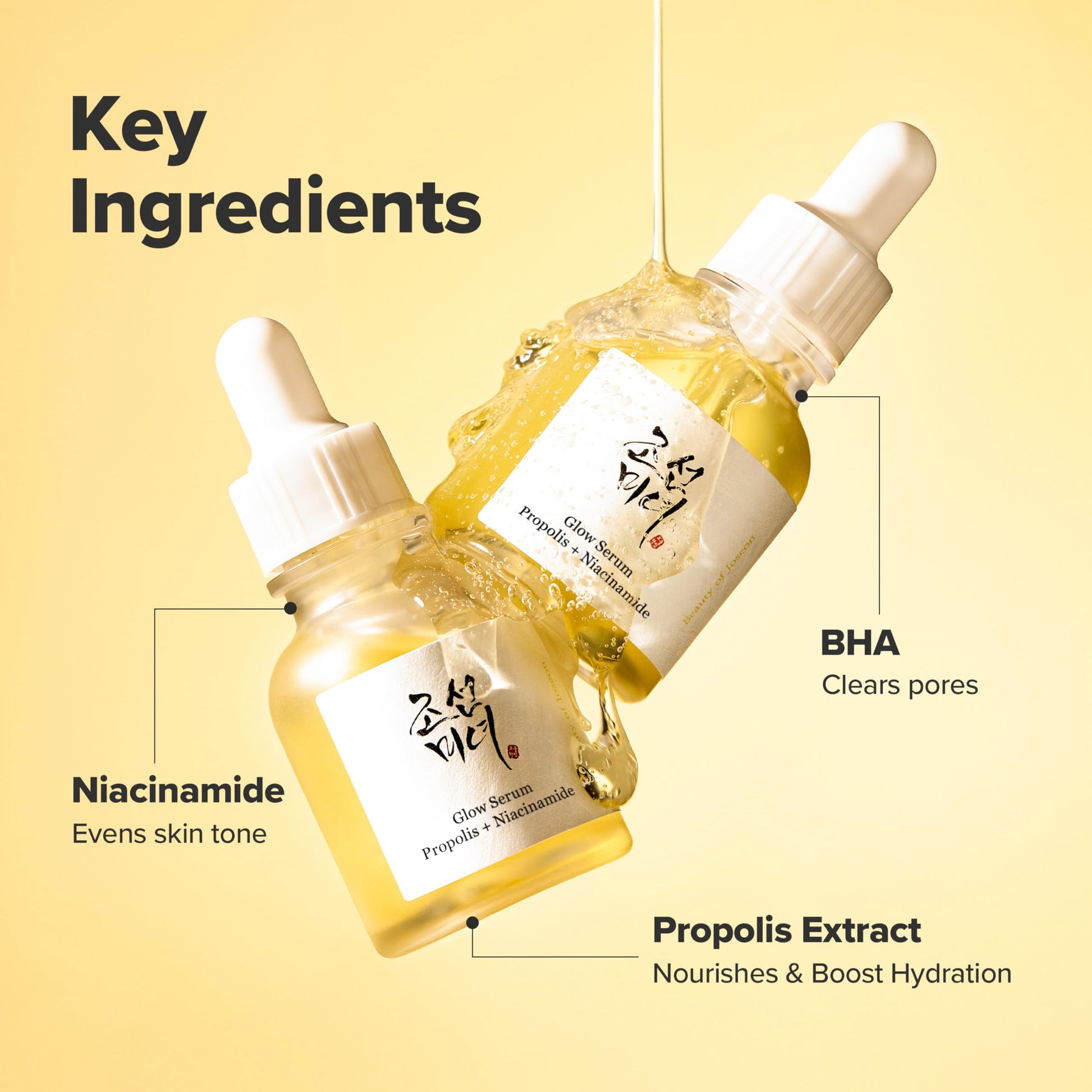Beauty of Joseon Glow Serum Propolis and Niacinamide Hydrating Facial Soothing Moisturizer for Uneven Skin Beauty of Joseon buy supplements canada