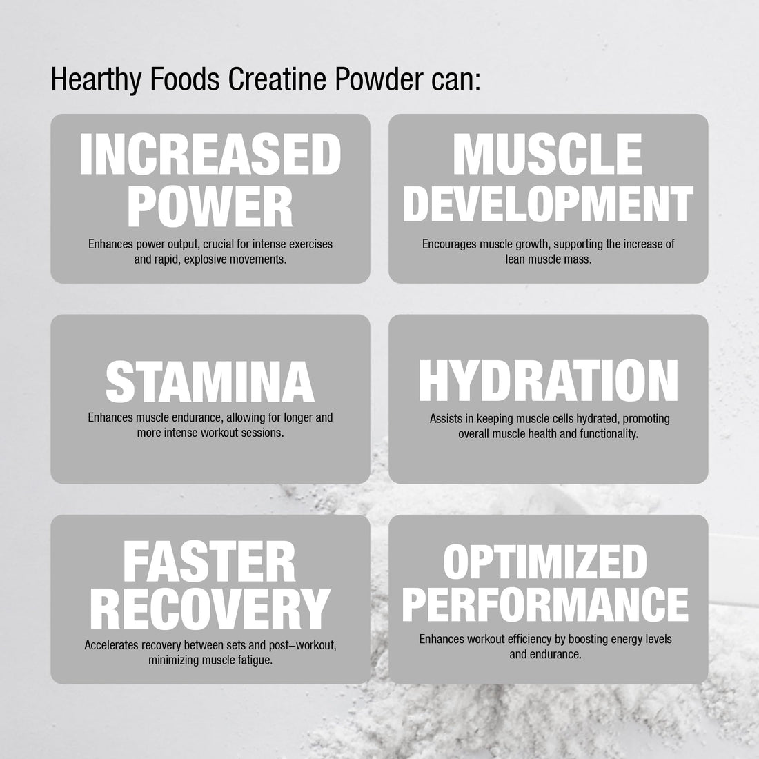 HEARTHY FOODS Creatine Monohydrate Micronized Powder 500G - 100 Servings, 5000mg Per Serving (5g) - 17.9 Oz for Men & Women Muscle Growth & Recovery - UNFLAVORED HEARTHY FOODS buy supplements canada
