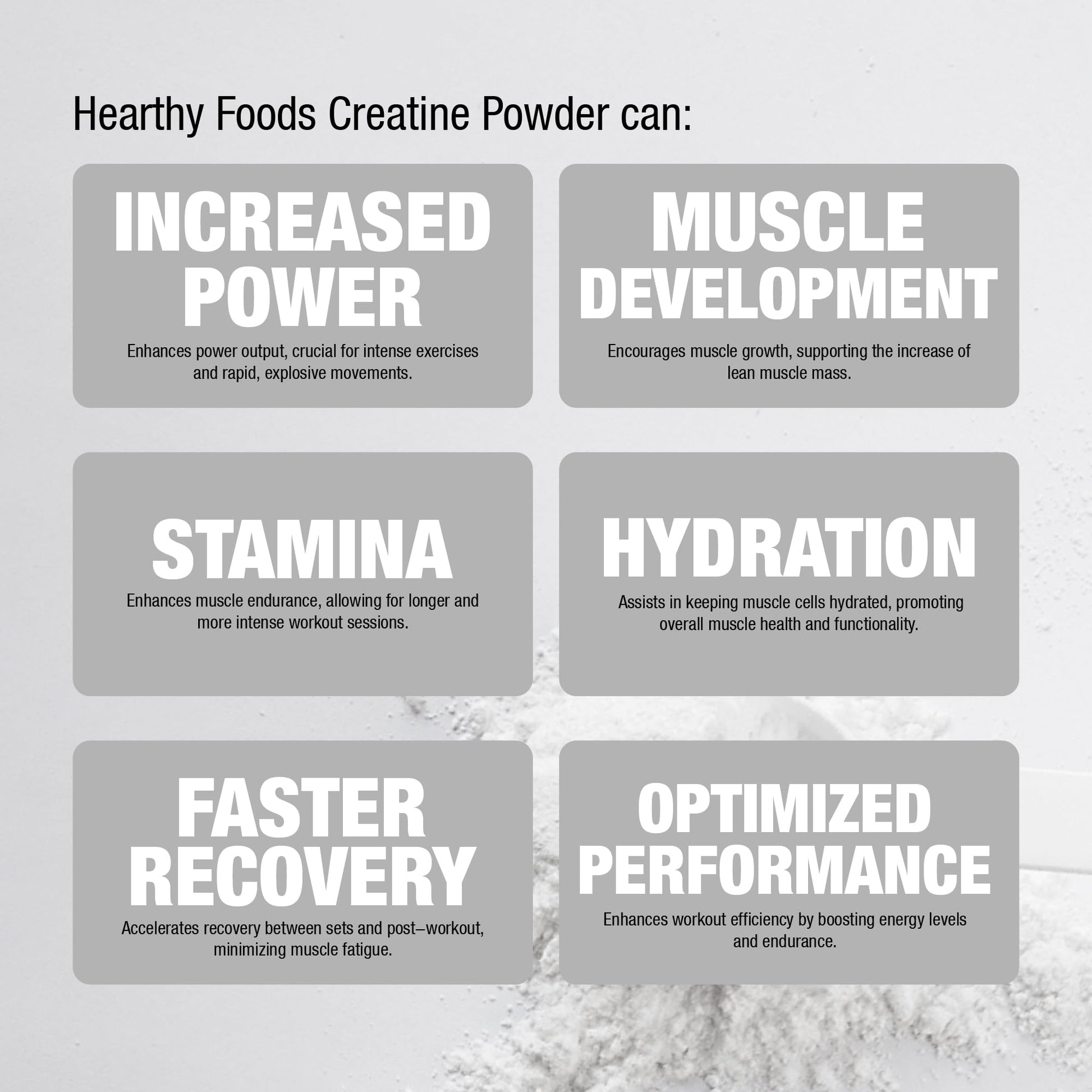HEARTHY FOODS Creatine Monohydrate Micronized Powder 500G - 100 Servings, 5000mg Per Serving (5g) - 17.9 Oz for Men & Women Muscle Growth & Recovery - UNFLAVORED HEARTHY FOODS buy supplements canada