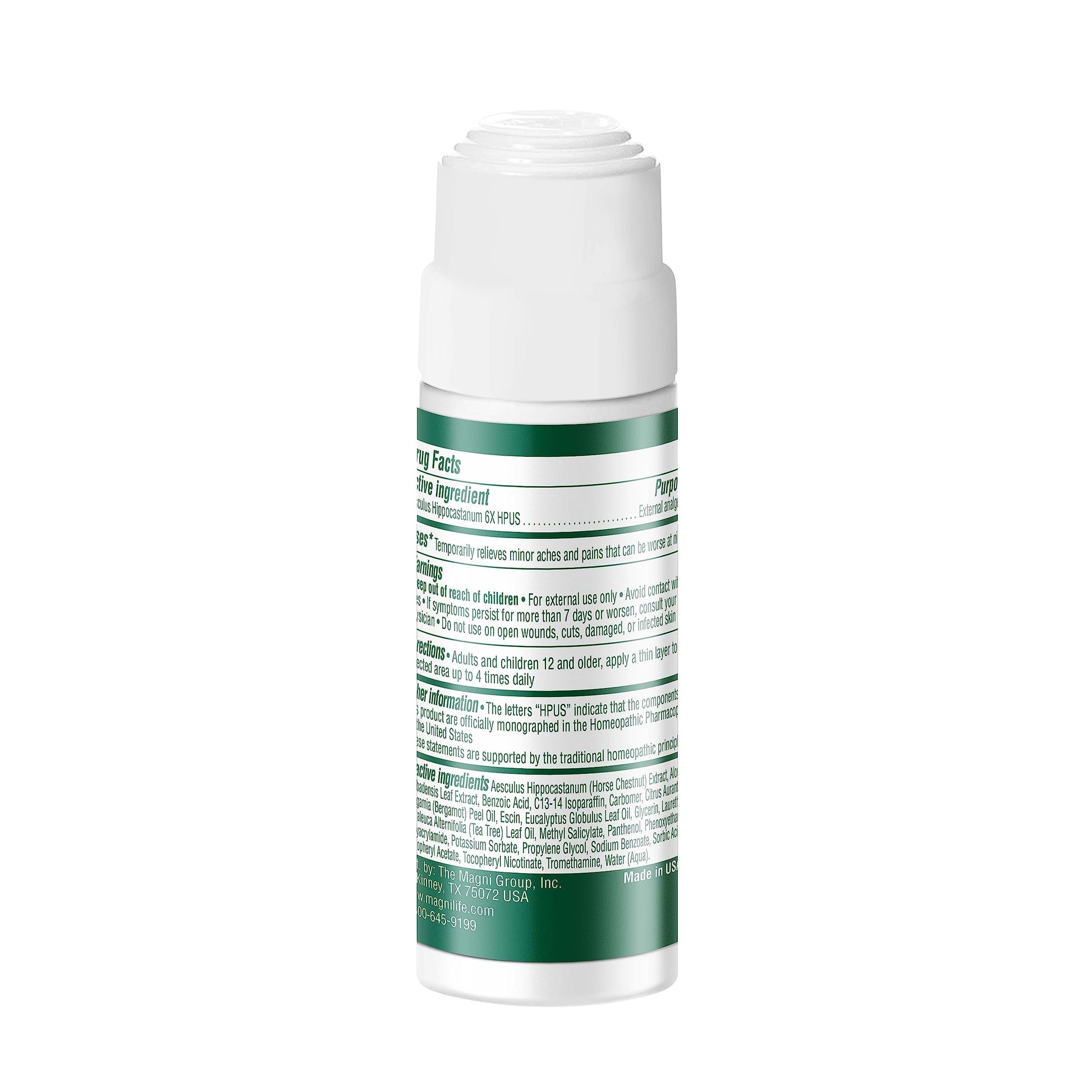 Magnilife DB Nerve Relief Roll On, 3 Oz, Topical Nerve Pain Relief for Feet, Legs, Hands & Arms, Helps Soothe Stabbing, Burning & Tingling Discomfort, Fast-Absorbing, Non-Greasy & Unscented Formula MagniLife buy supplements canada