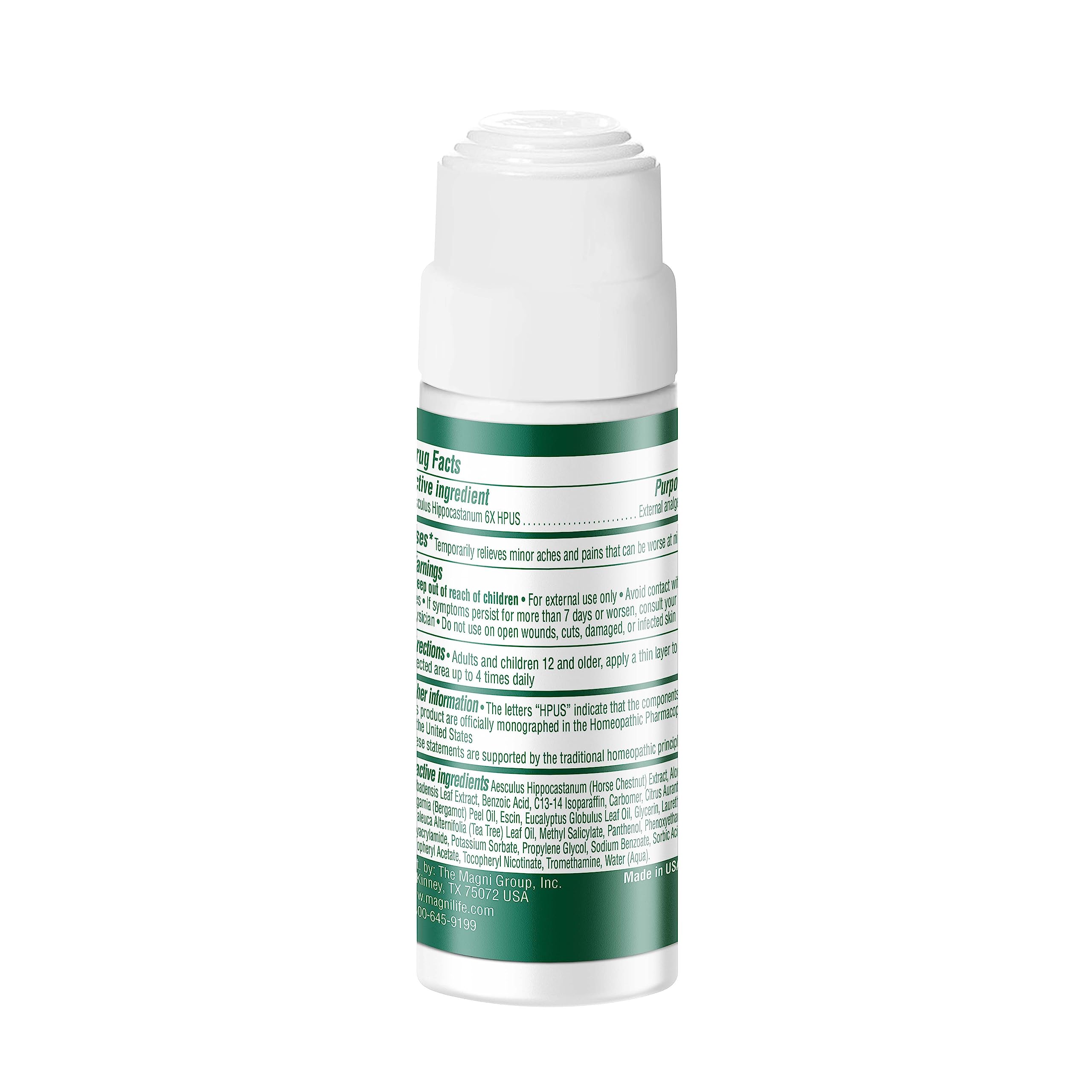 Magnilife DB Nerve Relief Roll On, 3 Oz, Topical Nerve Pain Relief for Feet, Legs, Hands & Arms, Helps Soothe Stabbing, Burning & Tingling Discomfort, Fast-Absorbing, Non-Greasy & Unscented Formula MagniLife buy supplements canada