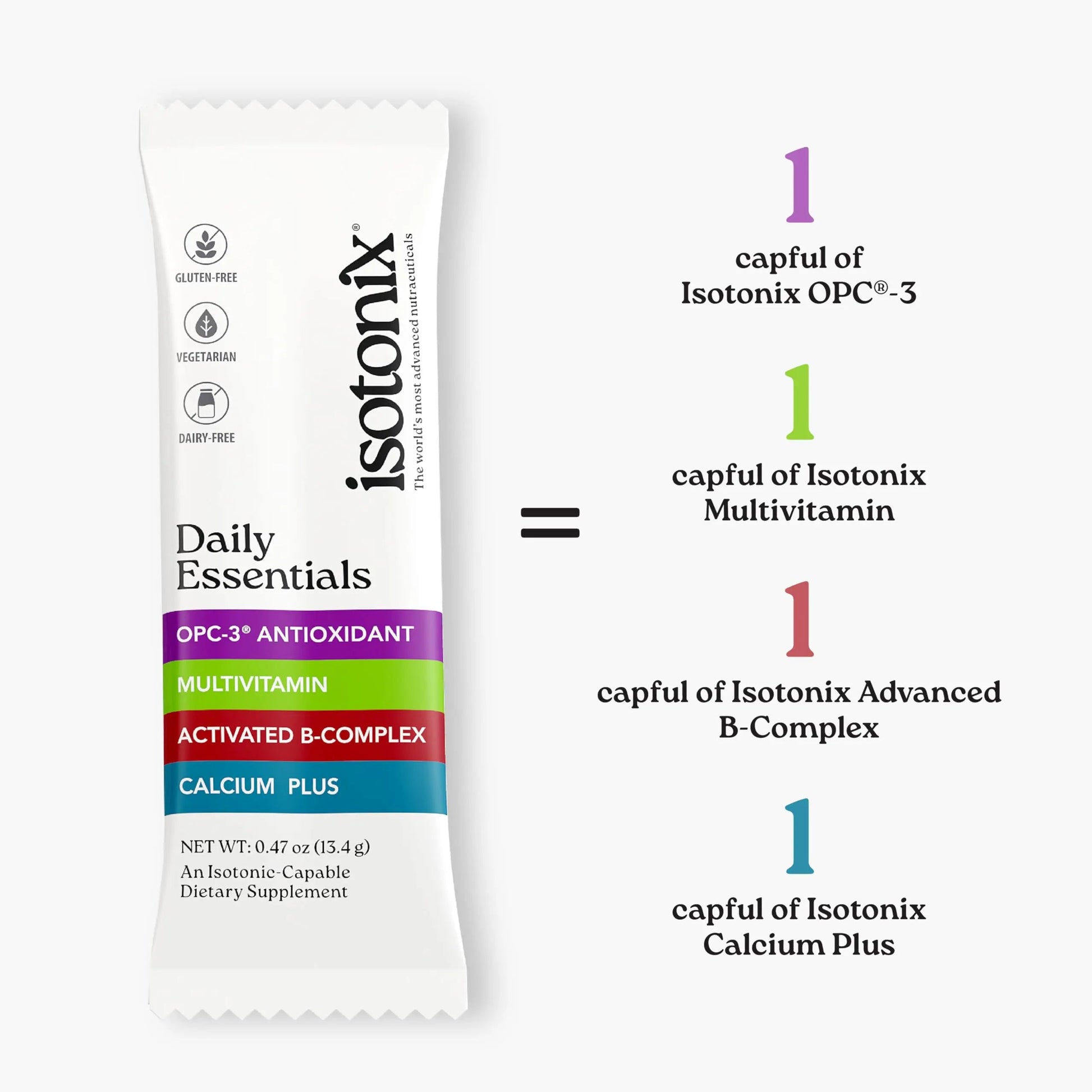 Isotonix® Daily Essentials Multivitamin Powder Packets – 4-in-1 Formula with Multivitamin, Activated B-Complex, Calcium Plus Isotonix buy supplements canada
