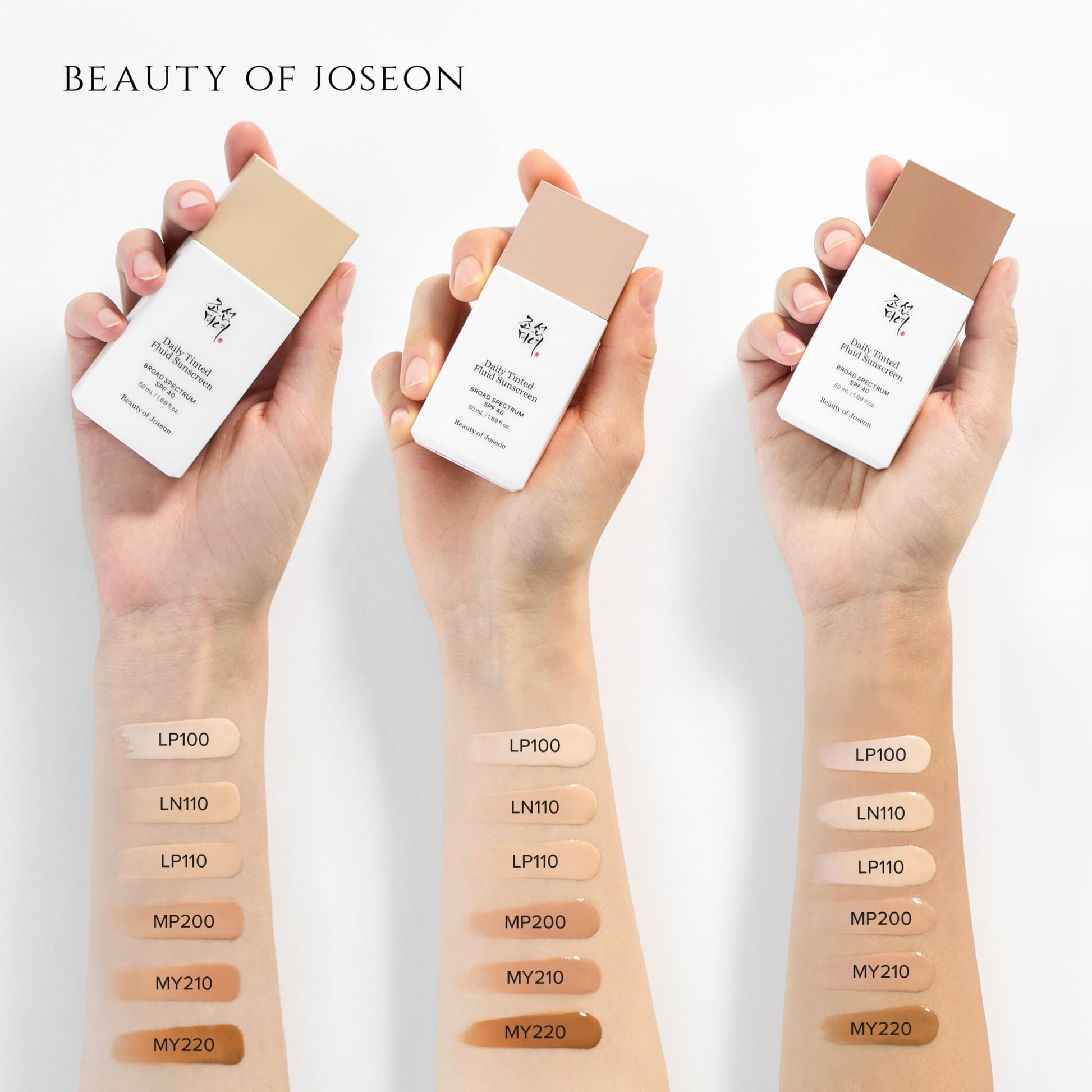 Beauty of Joseon Daily Tinted Fluid Sunscreen 12 Shades for Face Moisturizing Broad Spectrum SPF 40 Korean Skincare 50ml, 1.69 fl.oz Beauty of Joseon buy supplements canada