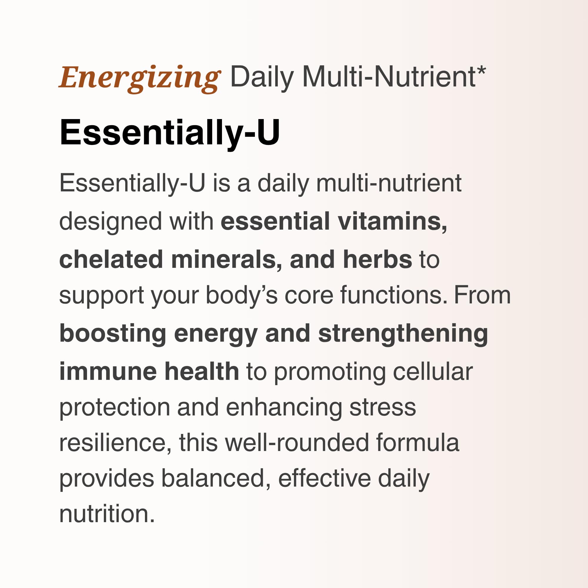 Utzy Naturals Essentially-U Multi-Nutrient | Whole Food Antioxidants + Chelated Minerals for Everyday Health | 180 Capsules Utzy Naturals buy supplements canada