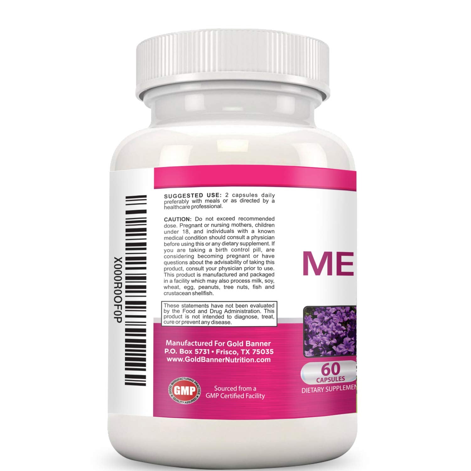 Advanced Menopause Support - Natural Female Hormonal Complex for Hot Flashes, Mood Swings & Vaginal Dryness - Black Cohosh, Soy Isoflavones & Herbal Extract Formula - Does Not Include Hormones Gold Banner buy supplements canada