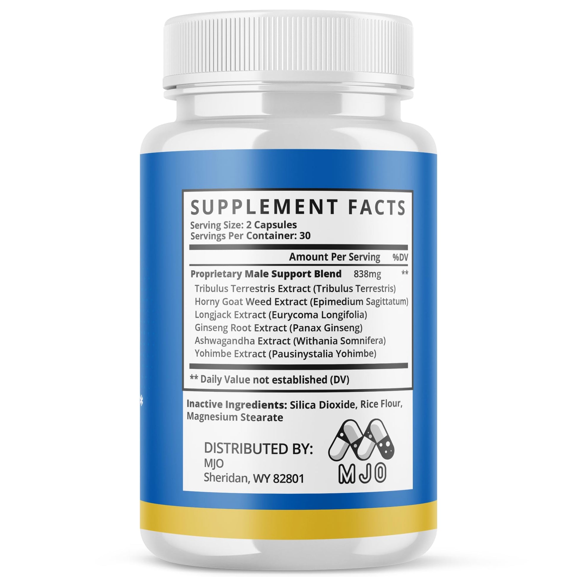 Jertaris Capsules, Official Jertaris Support Pills for men with All Natural Ingredients, Advanced Formula for Optimal Health & Wellness Support with Premium Vitamins for Active Lifestyle (60 Capsules) MJO buy supplements canada