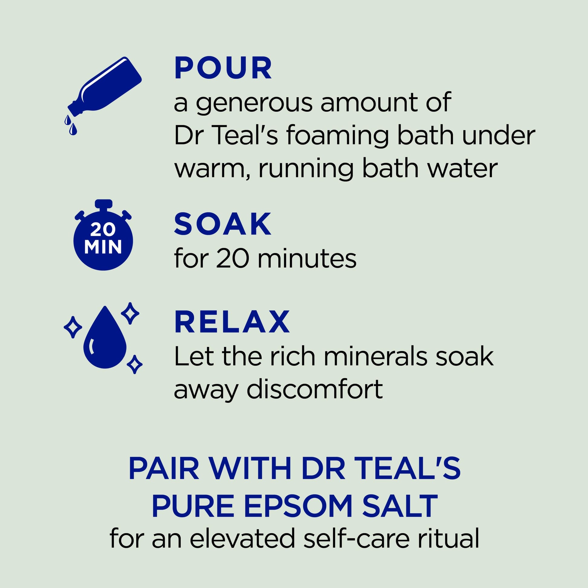 Dr Teal's Foaming Bath with Pure Epsom Salt, Relax & Relief with Eucalyptus & Spearmint Dr Teal's buy supplements canada