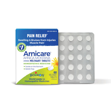 Boiron Arnicare Tablets for Pain Relief from Muscle Pain, Joint Soreness, Swelling from Injury or Bruises - 60 Count Boiron buy supplements canada