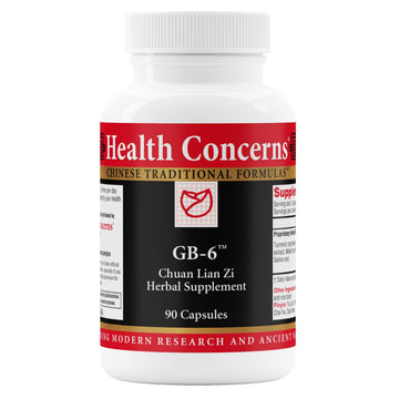 Health Concerns GB-6 – Gallbladder Support Supplement – Chuan Lian Zi Herbal Formula – Natural Gallstone Support – Bupleurum, Turmeric, Dandelion Root Extracts– Chinese Herbal Capsules – 90 Capsules Health Concerns buy supplements canada