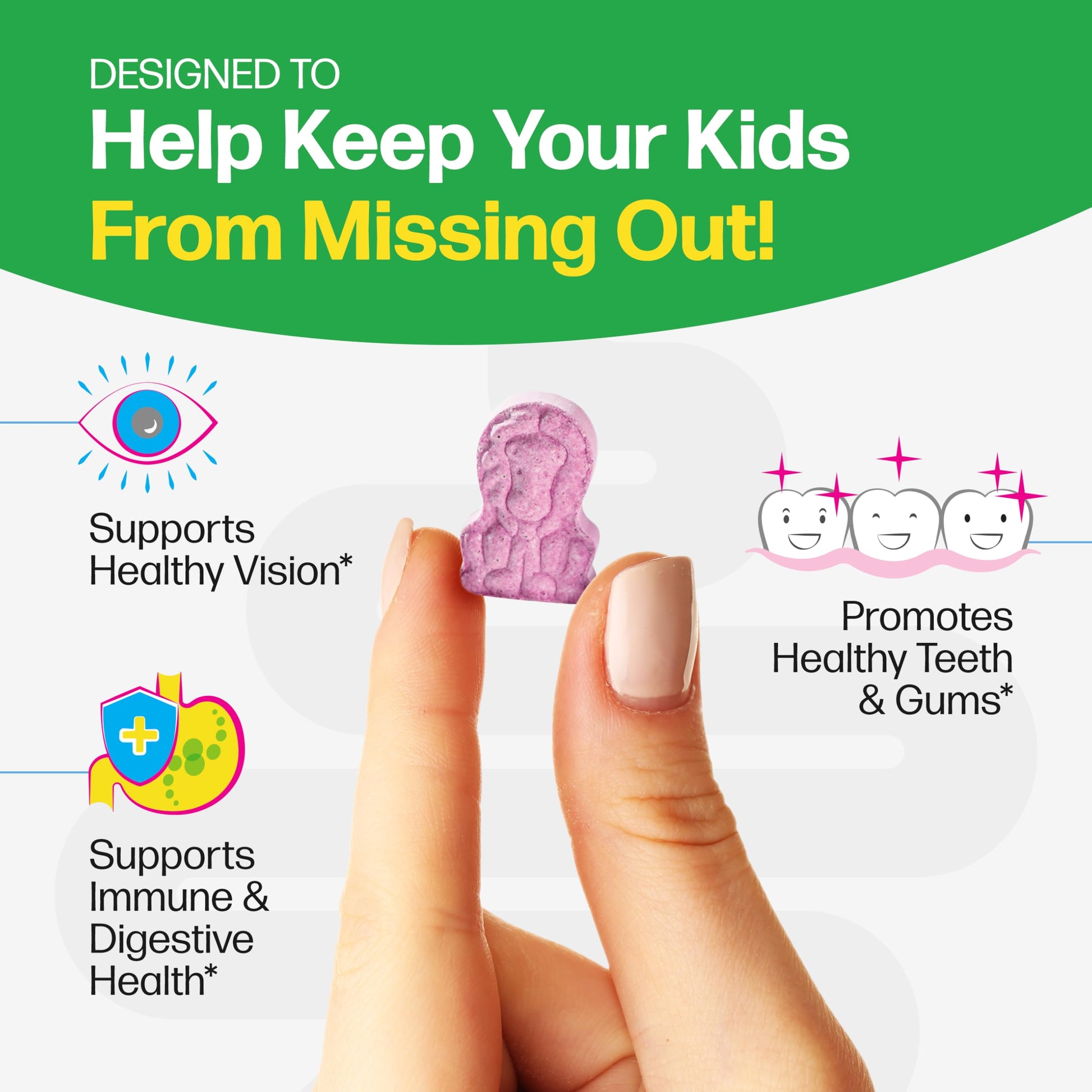 Culturelle Kids Complete Chewable Multivitamin + Probiotic For Kids, Ages 3+, 50 Count, Digestive Health, Oral Health & Immune Support Culturelle buy supplements canada