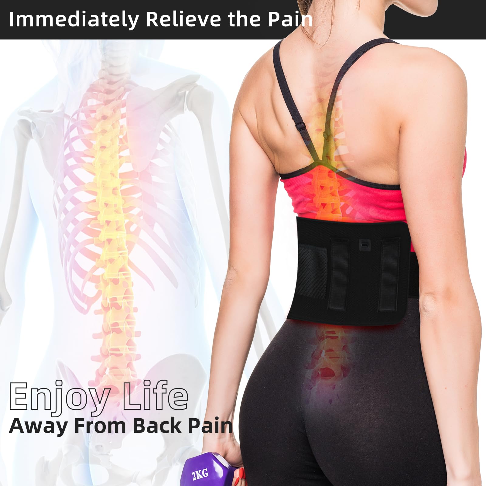 Red Light Therapy Belt, Infrared Light Therapy Wrap, 384PCS Red Light &Infrared Light HaSoCare buy supplements canada