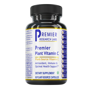 Premier Research Labs Vitamin C Supplement - Natural Vitamin C, Whole Food Vitamin C, Essential C Complex, Pure with Bioflavonoids & Organic Ingredients - 60 Vegetarian Capsules Premier Research Labs buy supplements canada