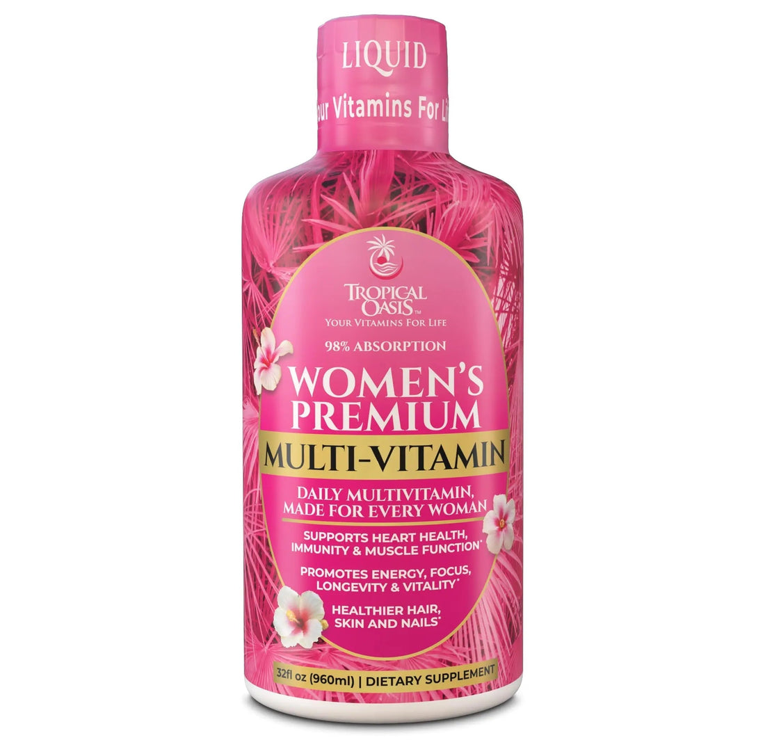 Premium Liquid Multivitamin for Women | Sugar Free Women’s Multivitamin | 100+ Vitamins, Minerals Tropical Oasis buy supplements canada