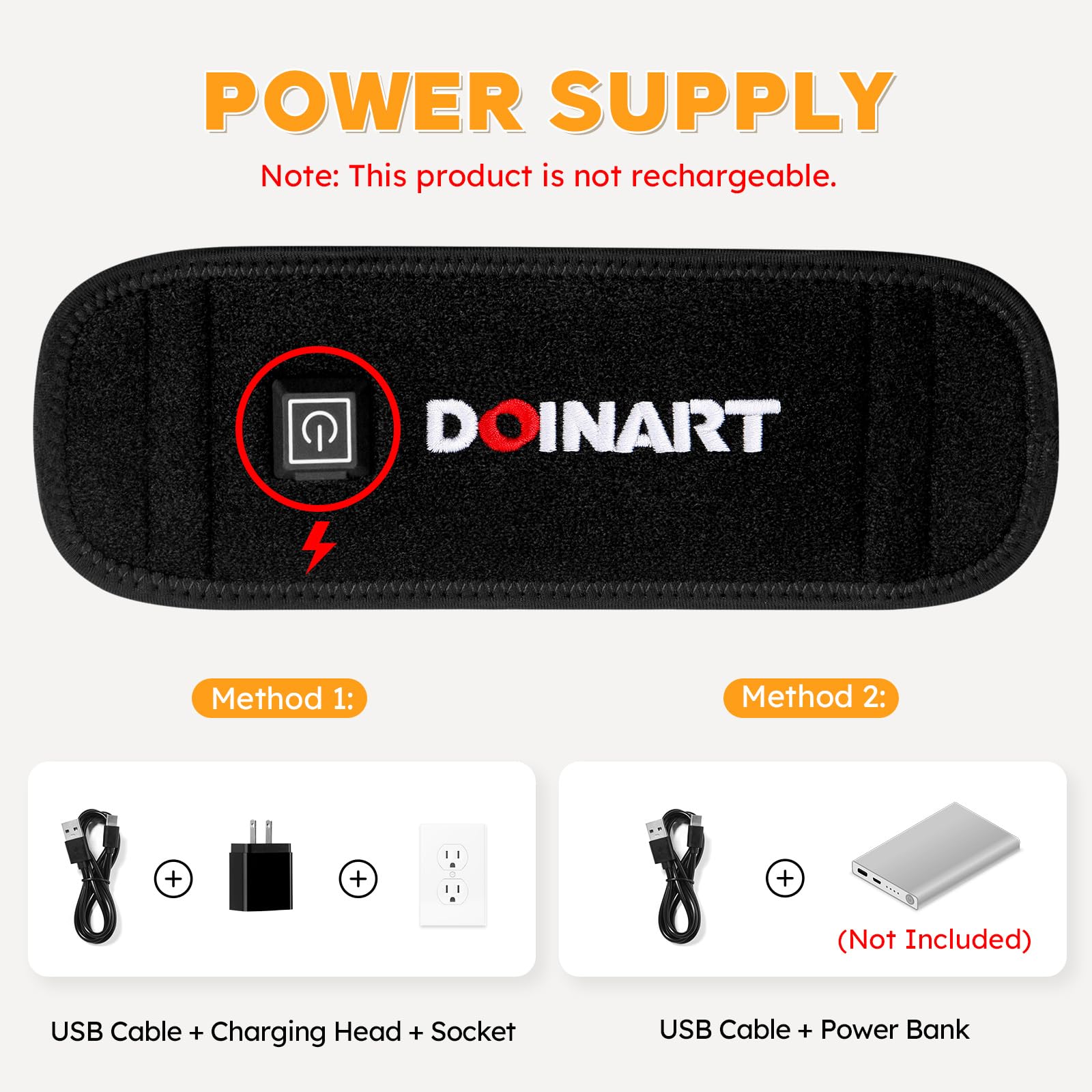 Doinart Red Light Therapy Belt for Neck, Portable Near Infrared Light Therapy for Face Doinart buy supplements canada