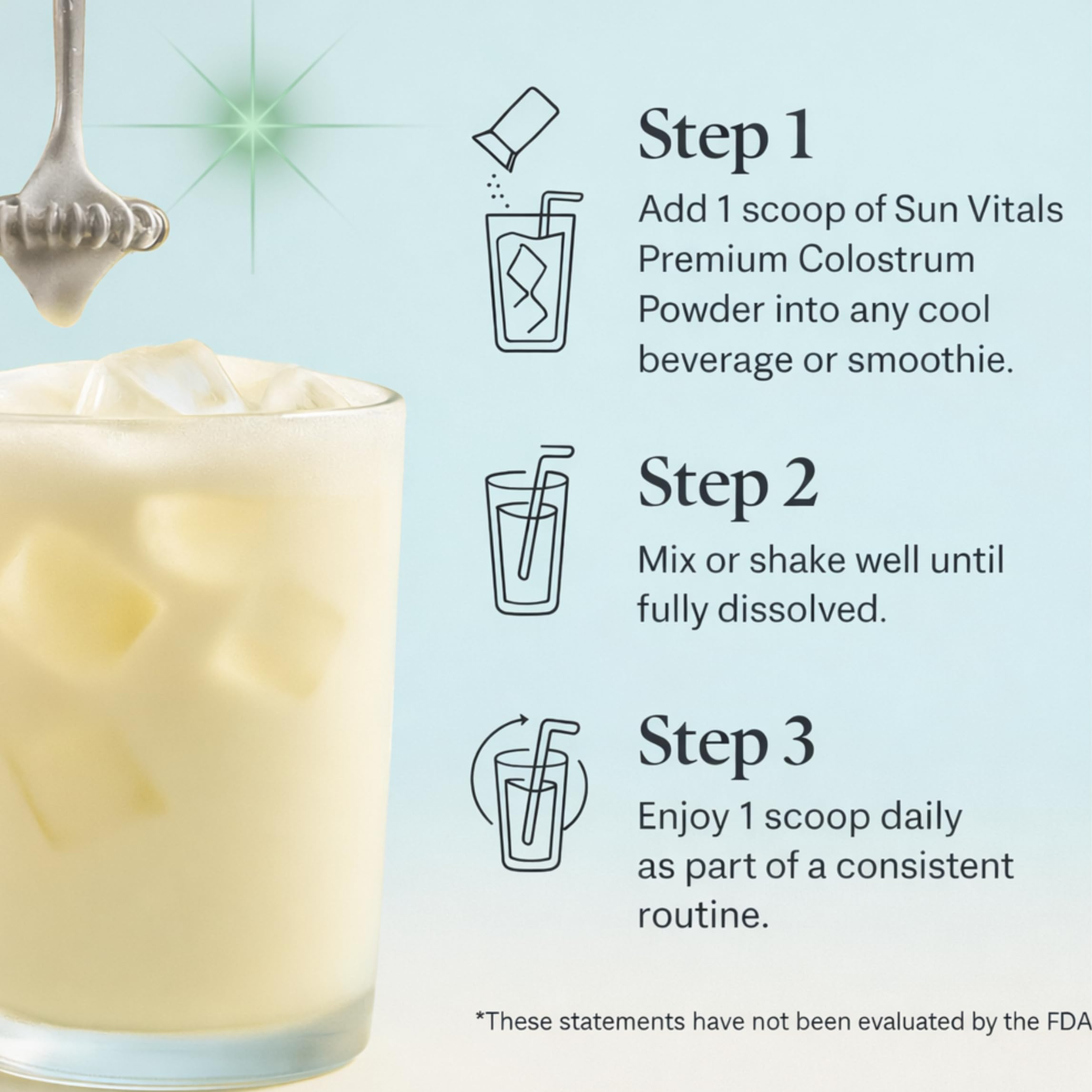 Sun Vitals Bovine Colostrum Powder 2300mg – 575mg IgG Per Serving | 25% IgG Standardized | Gut Health & Immune Support | No Fillers, No Capsules | GMP-Certified, 3rd Party Tested | 30 Servings Sun Vitals buy supplements canada
