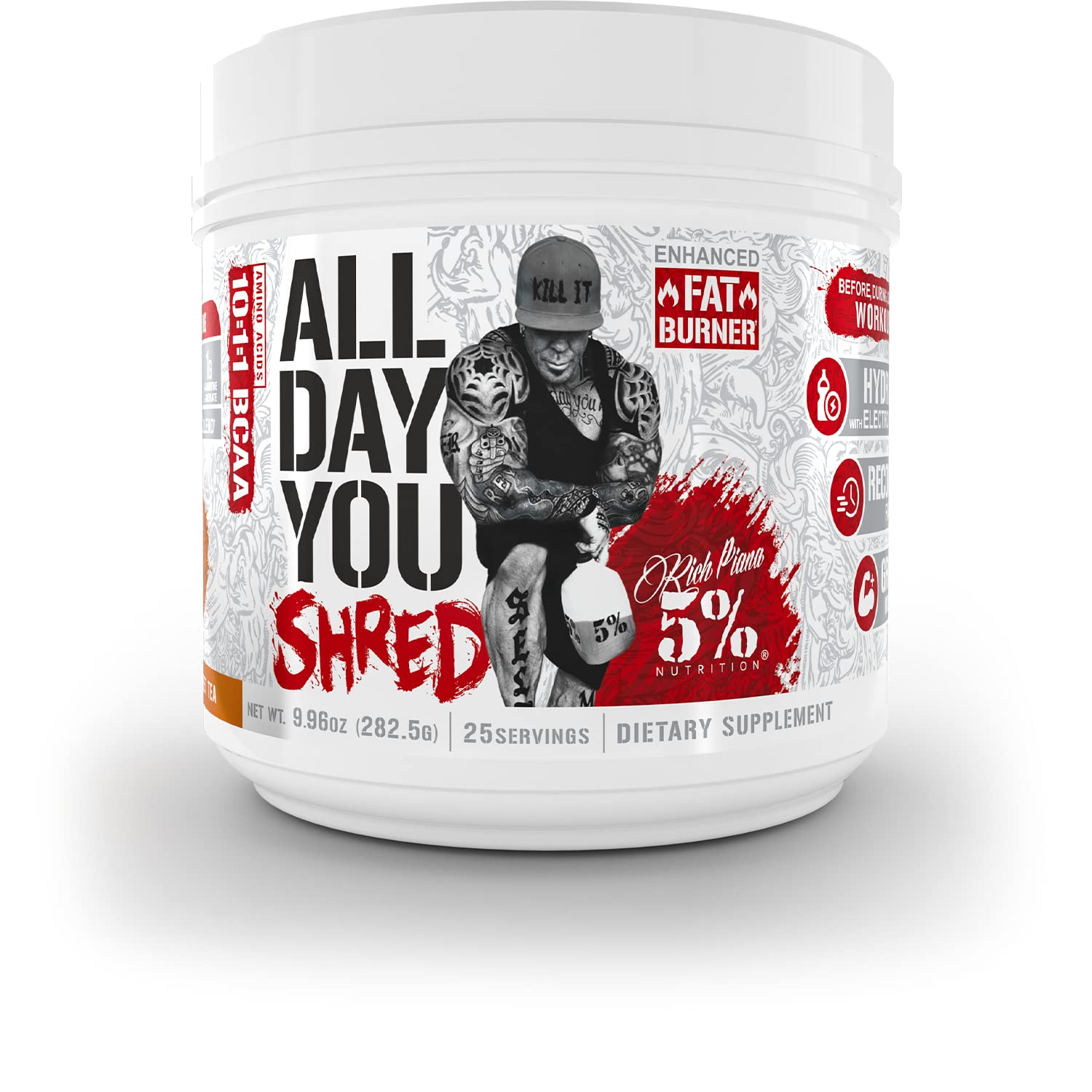 5% Nutrition Rich Piana AllDayYou Shred BCAA Powder | Amino Acid Supplement 5% Nutrition buy supplements canada