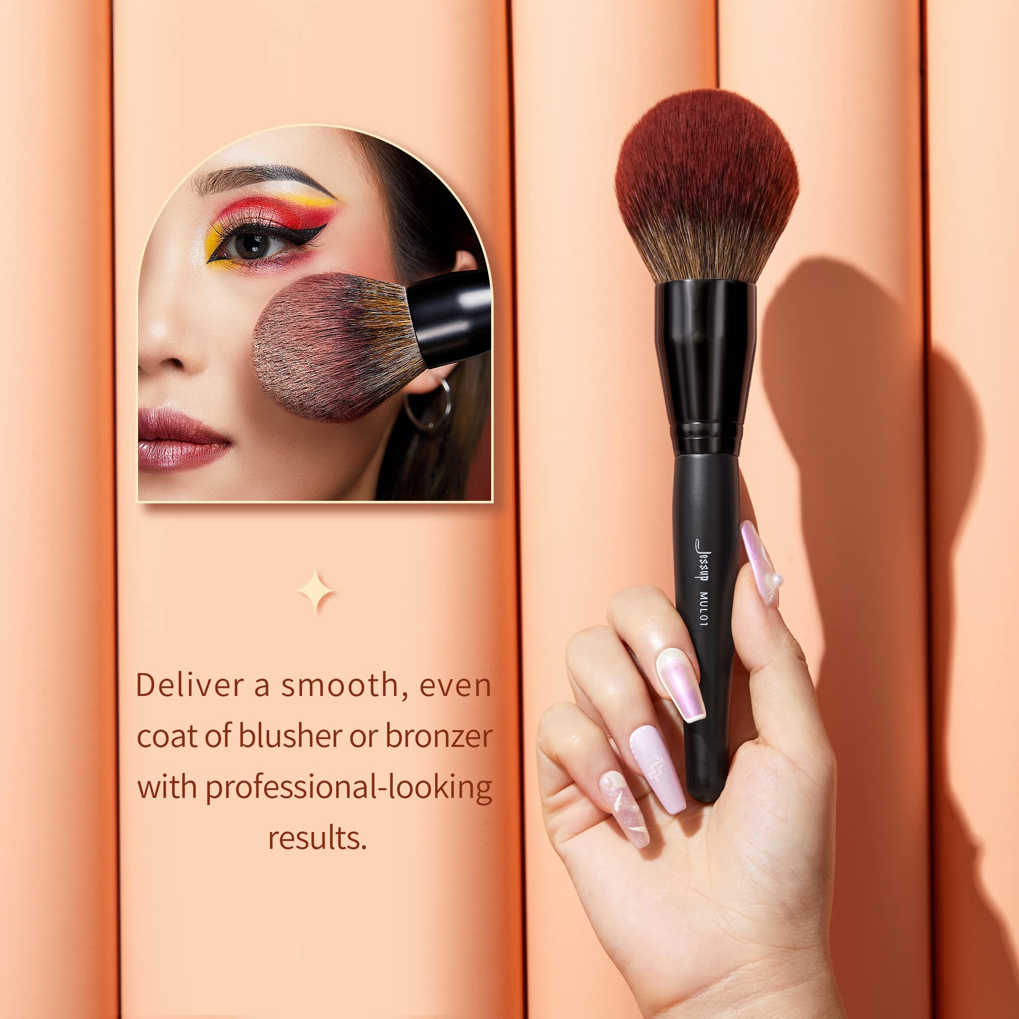 Jessup Powder Makeup Brush, Large Finishing Mineral Powder Brush for Full Face, Body Makeup, Vegan Flawlessly Face Brush for Powder, Blush & Bronzer MUL01 Jessup buy supplements canada