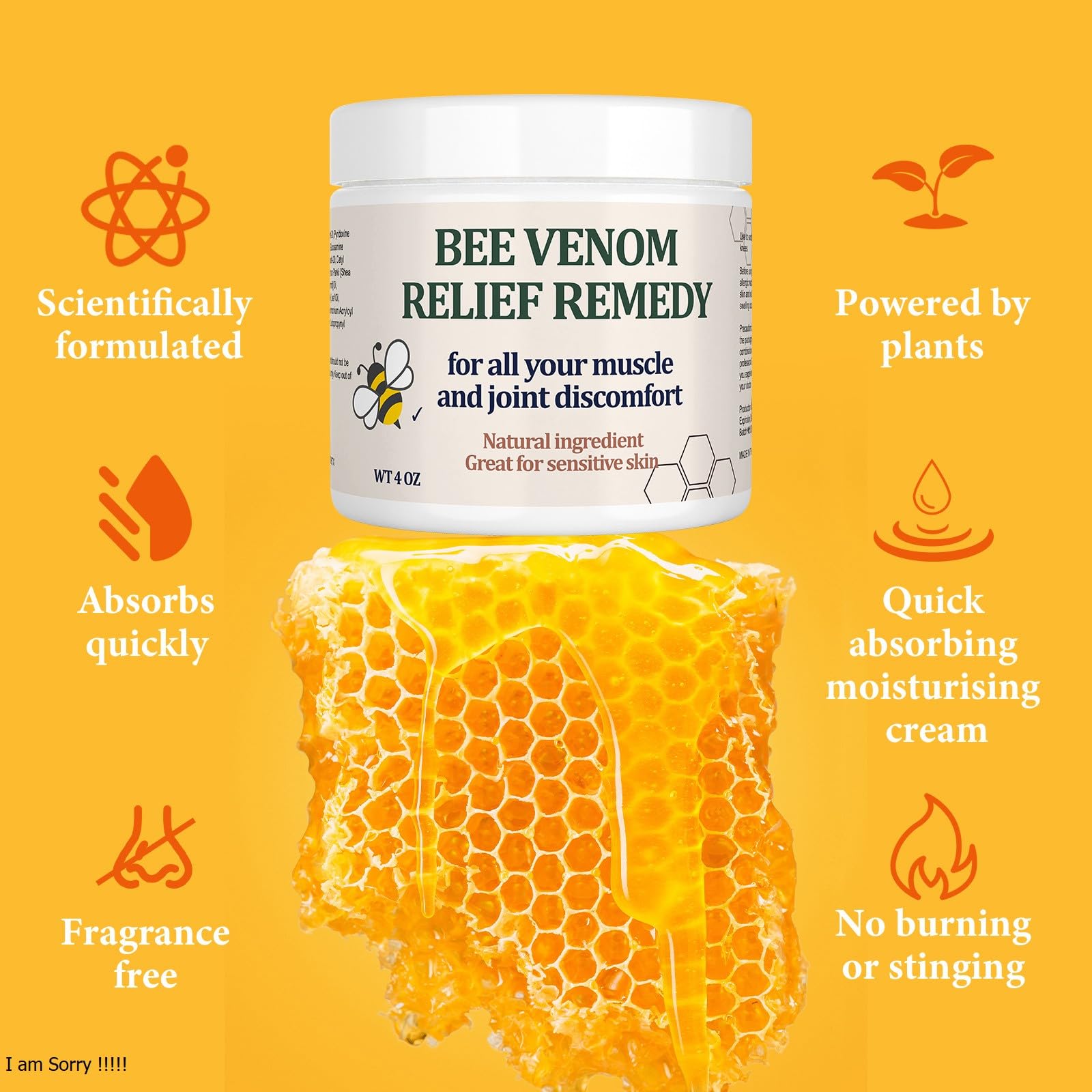 Benolixia Bee Venom Joint Cream - Advanced Joint and Bone Cream, Specially for Back, Neck, Hands, Knees Benolixia buy supplements canada