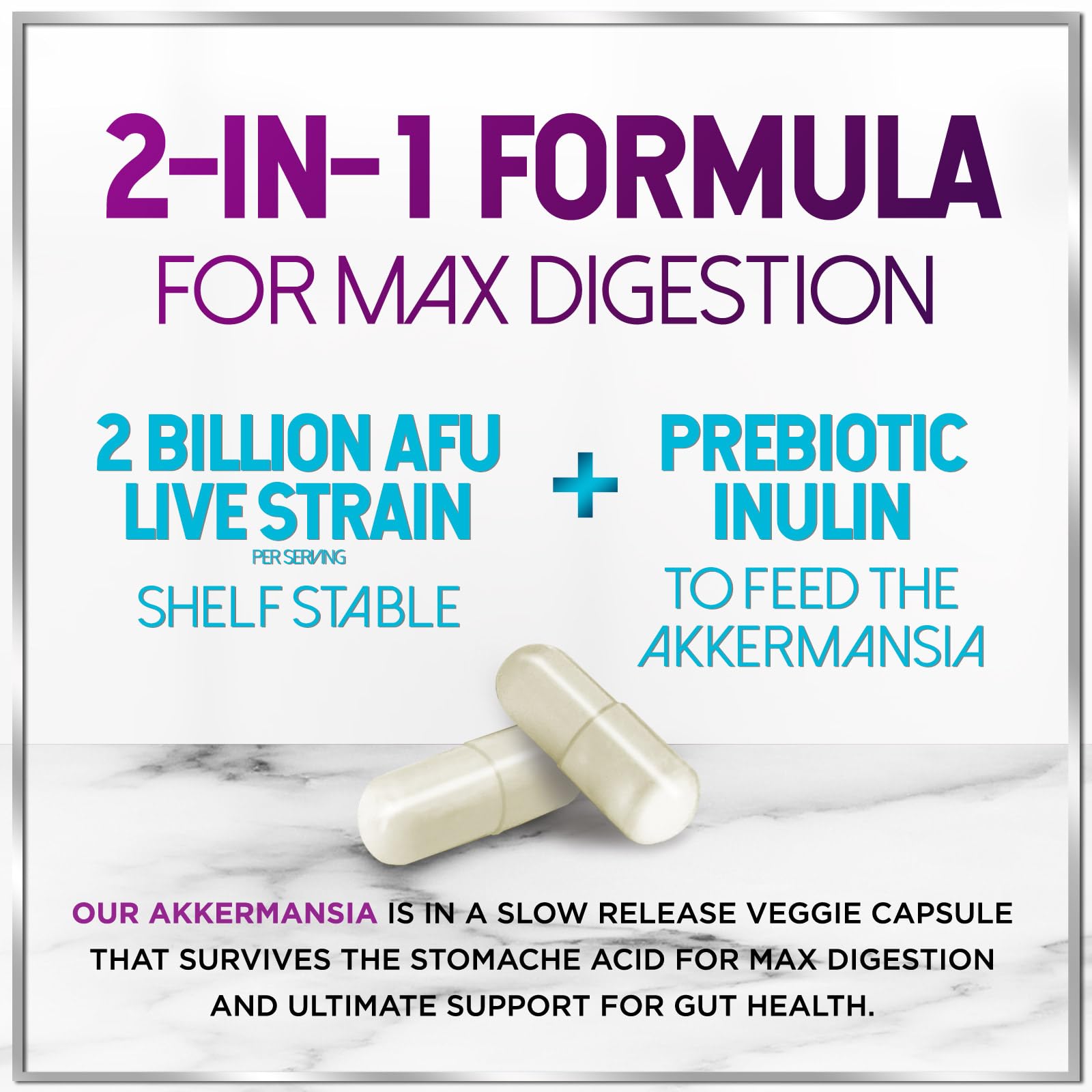 Akkermansia Probiotic - 2 Billion AFU per Serving - Best Strain for GLP-1 Production Support with Prebiotic Fiber for Natural Digestive & Gut Health Hello Lovely! buy supplements canada
