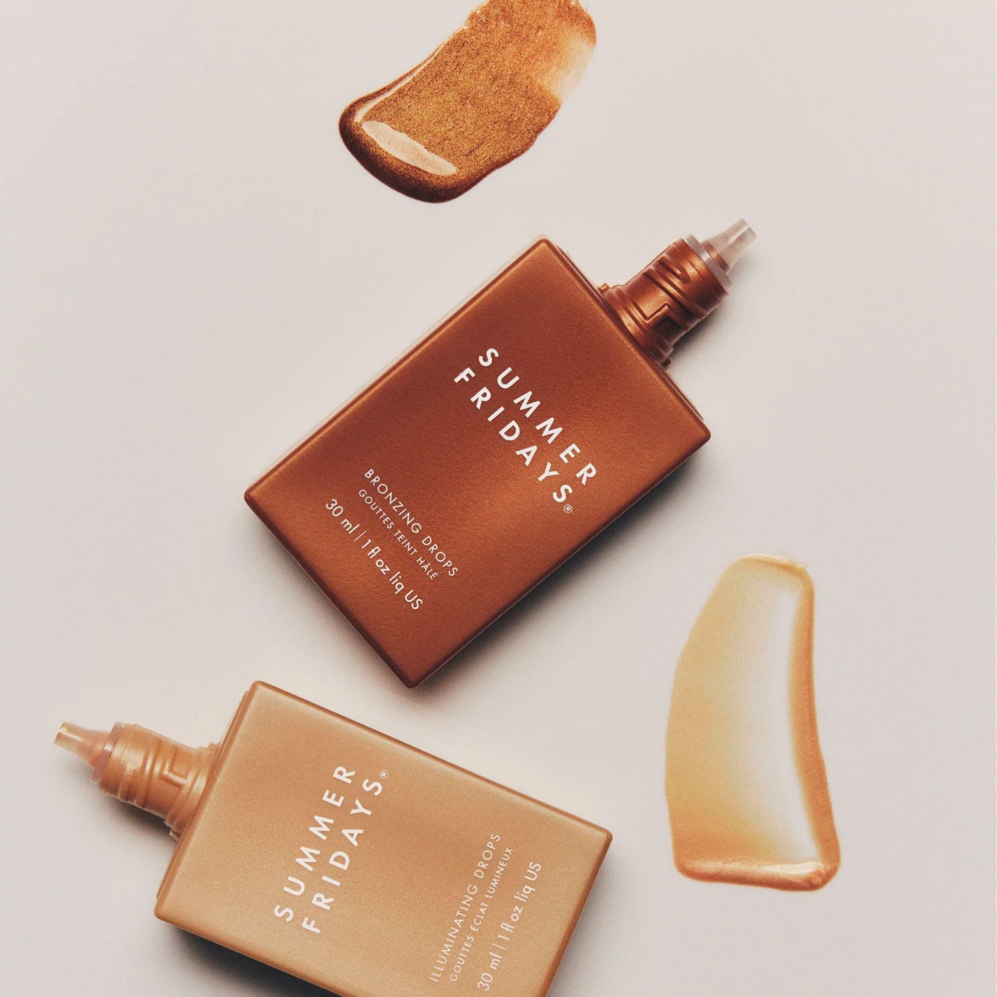 Summer Fridays Bronzing Drops - Hydrating Serum-Like Formula with Hyaluronic Acid - Hybrid-Makeup with Skincare Benefits - Help Support a Healthy Skin Barrier - Soft, Dewy Finish (1 Fl Oz) Summer Fridays buy supplements canada
