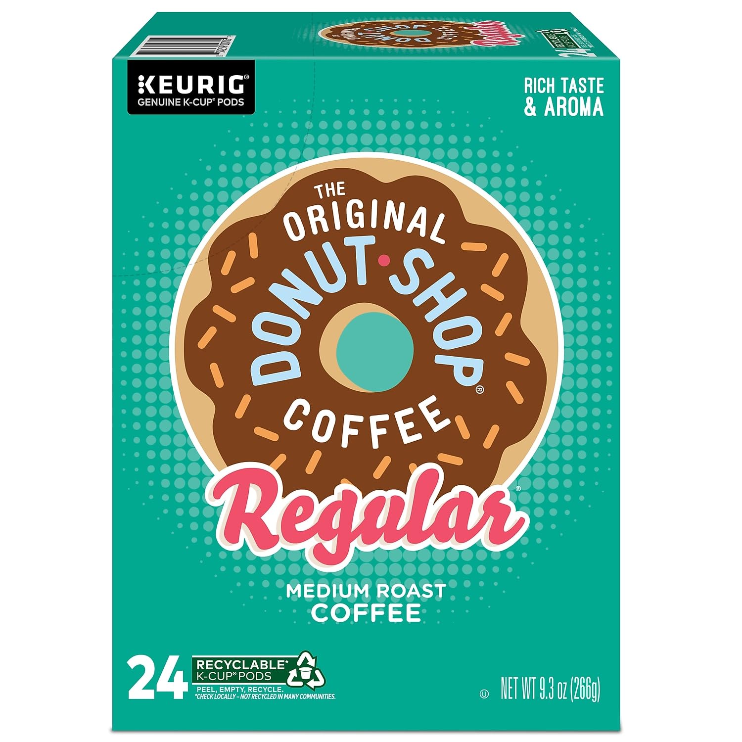 The Original Donut Shop Regular Keurig Single-Serve K-Cup Pods, Medium Roast Coffee The Original Donut Shop buy supplements canada