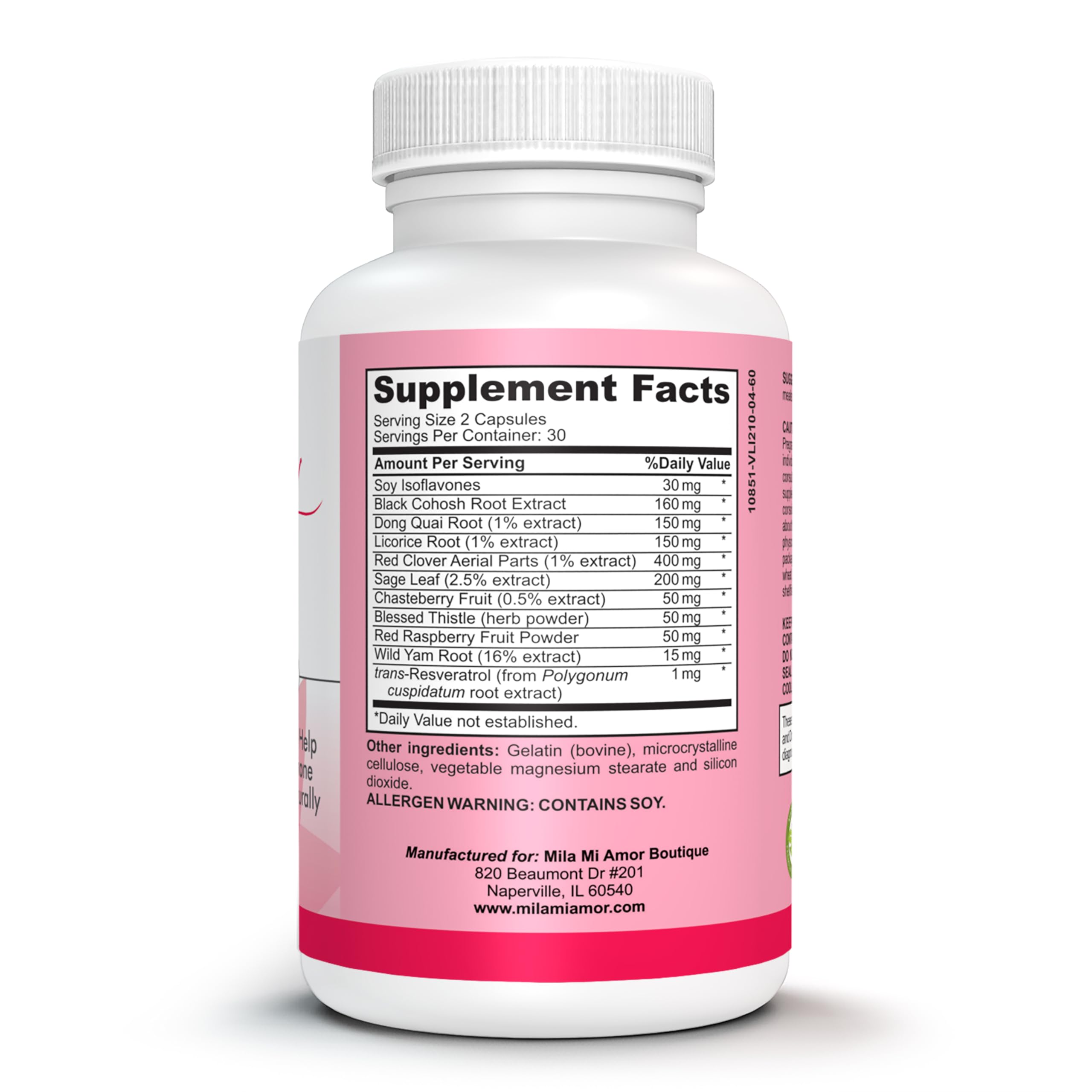 Women's Support | Special Formula | Hormone Regulator w/Natural Ingredients Milamiamor buy supplements canada