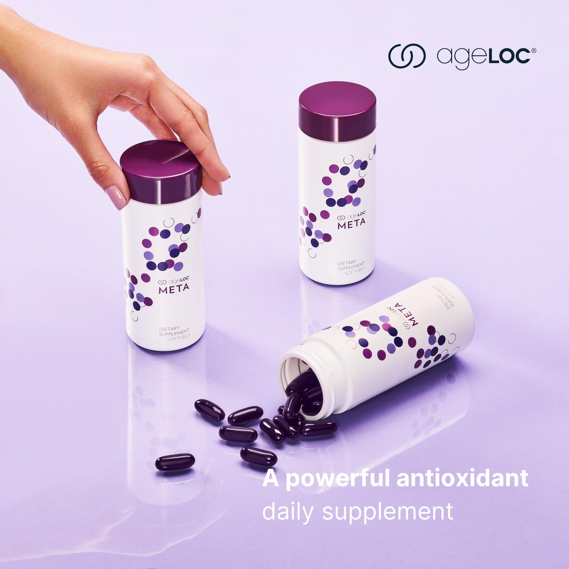 Nu Skin ageLOC Meta | Premium Dietary Supplement | Advanced Soft Gel Capsules Promoting Metabolic Health, Immune Support, Antioxidant Defense, and Improved Gut Health Nu Skin buy supplements canada