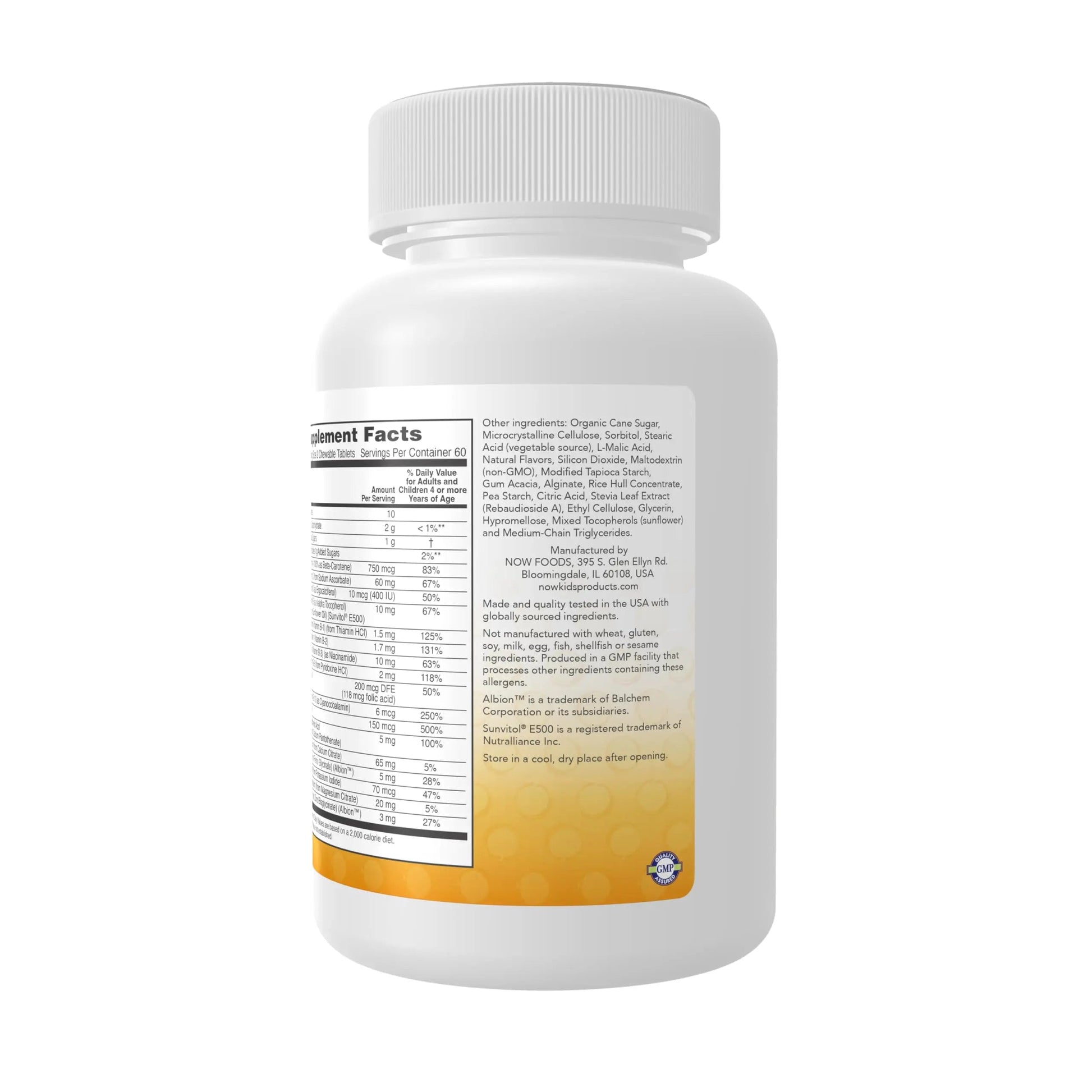 Now Kids Supplements, Kid Vits Multivitamin, Grape Flavor, 120 Chewable Tablets NOW Foods buy supplements canada