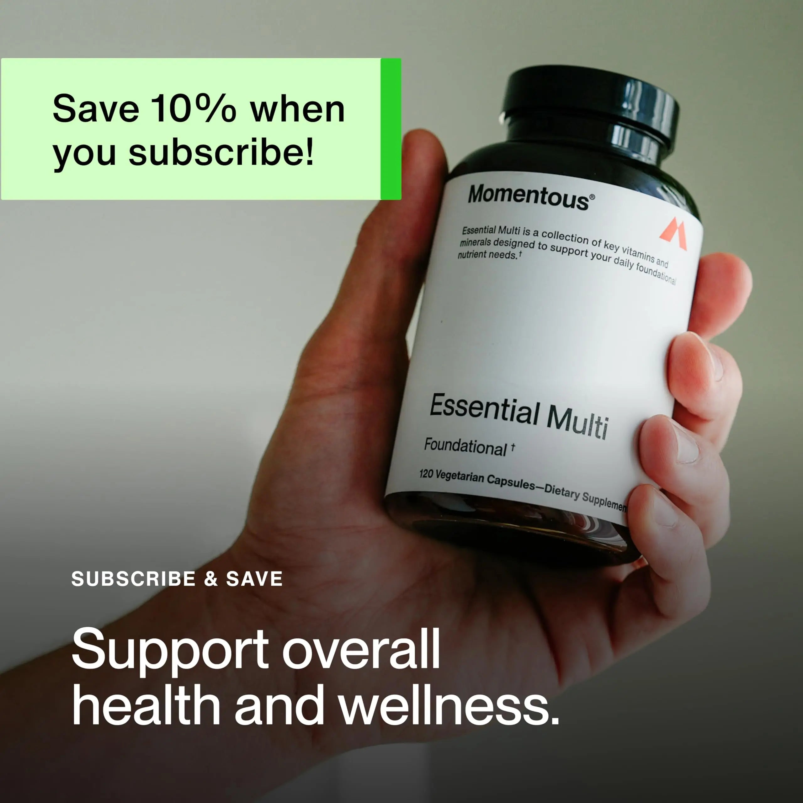 Momentous Essential Multivitamin for Women & Men - Complete Vitamin & Mineral Complex for Athletes & Wellness Enthusiasts - GMO- & Gluten-Free Momentous buy supplements canada