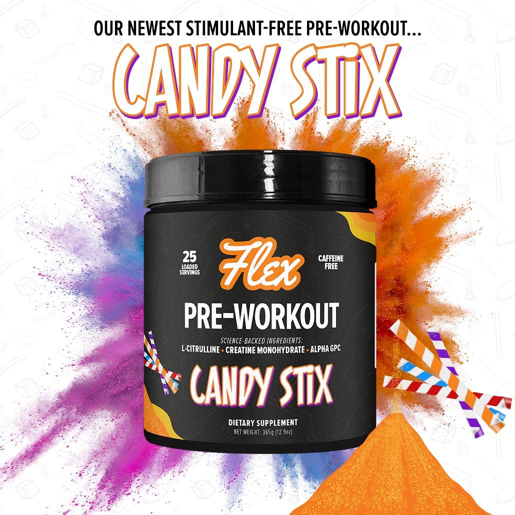 Flexible Dieting Lifestyle Pre Workout Nootropic Supplement Powder - Candy Stix Flexible Dieting Lifestyle buy supplements canada