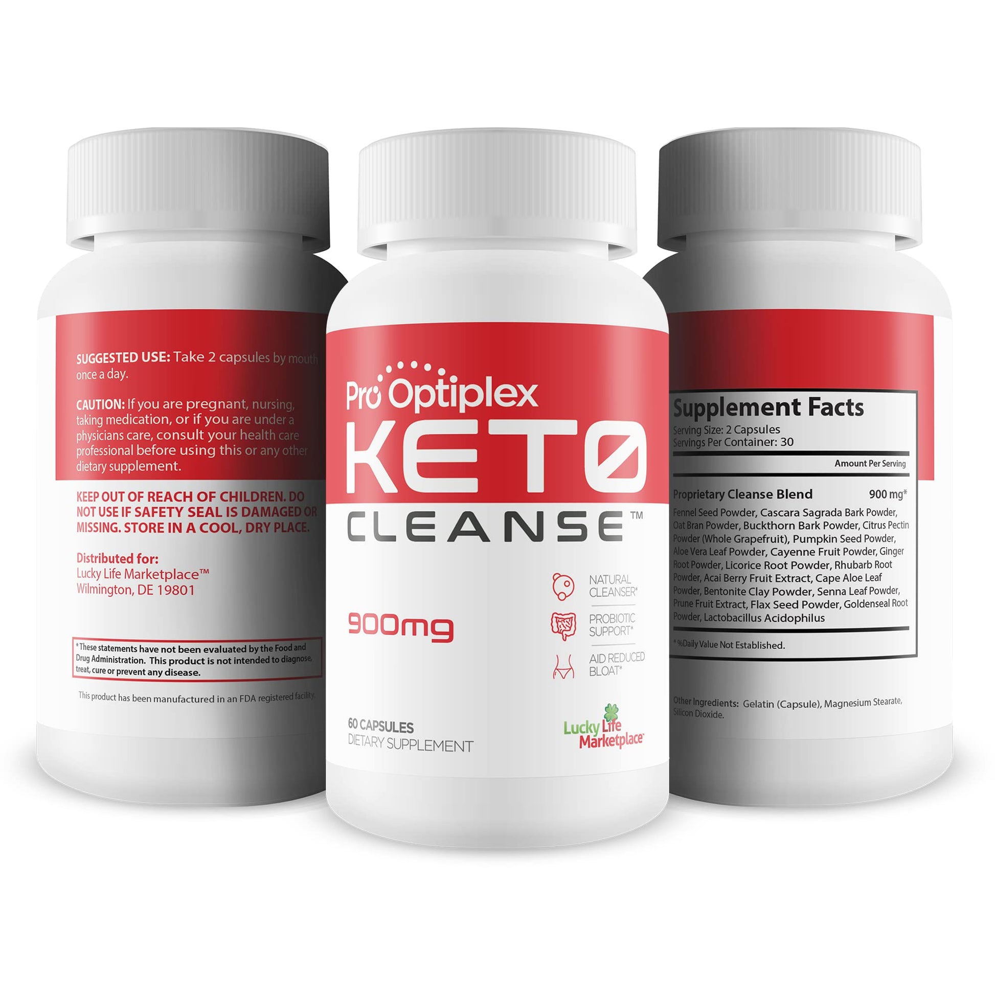Pro Optiplex Keto Cleanse - Cleanse & Detox Naturally - Herbal Keto Cleanse with Probiotic healthsupps.co.uk buy supplements canada