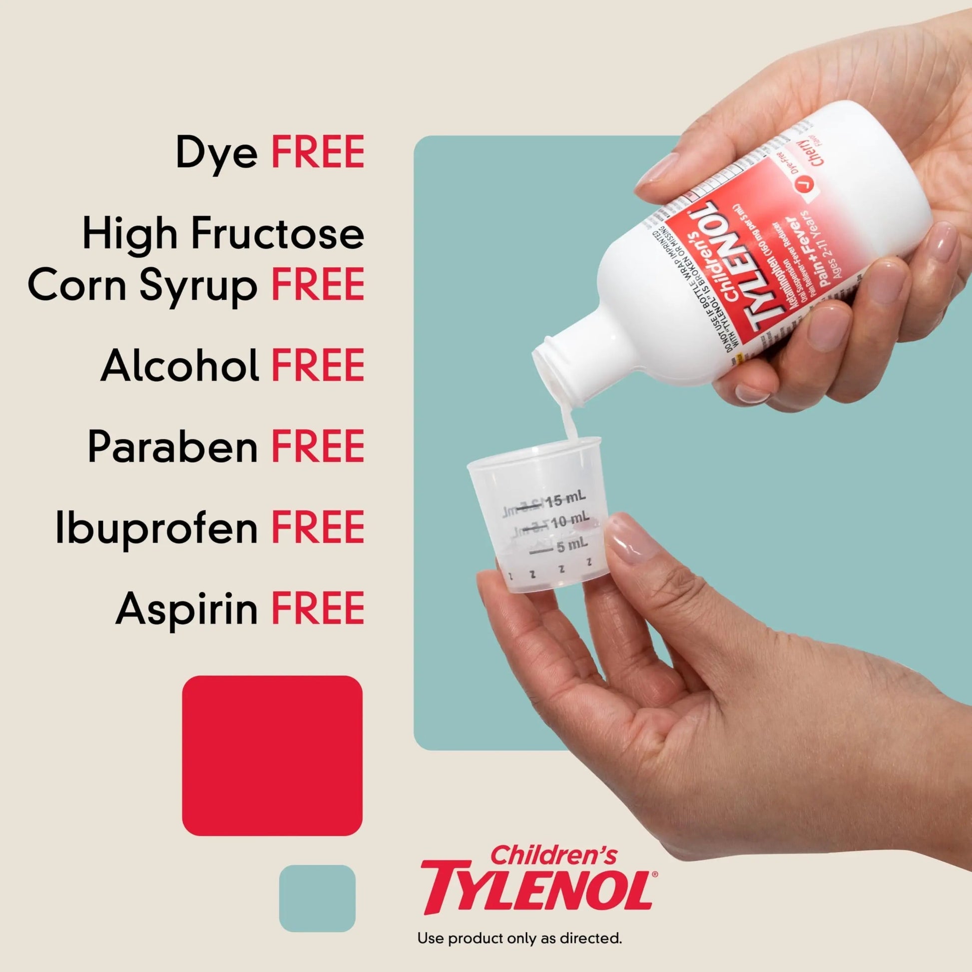 Children's Tylenol Liquid Pain Relief & Fever Medicine, Oral Suspension, Dye-Free, Acetaminophen, No Aspirin, No Ibuprofen, No High Fructose Corn Syrup; Cherry Flavor, 8 fl. oz.; Pack of 1 Tylenol buy supplements canada