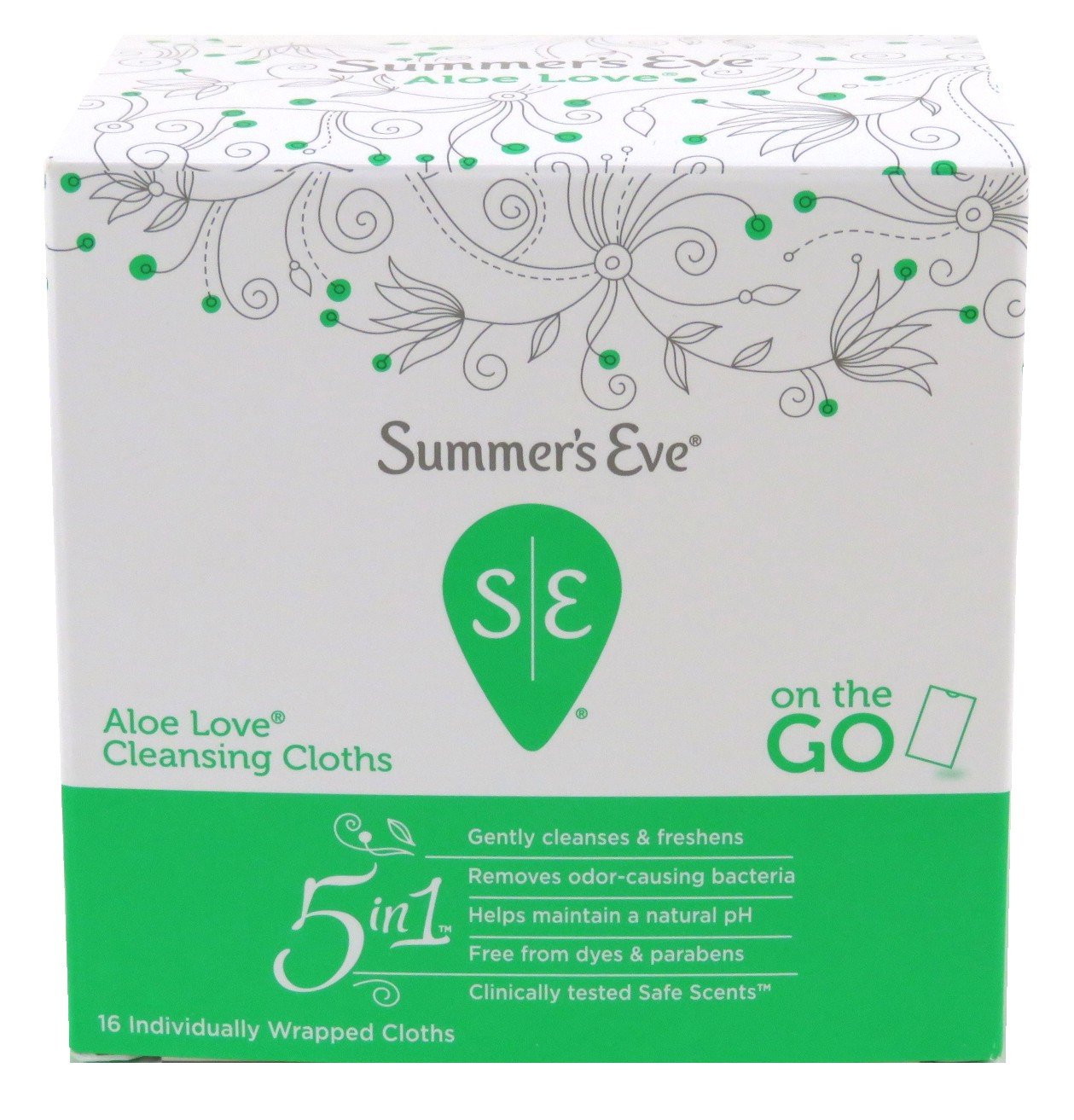 Summers Eve Cleansing Cloths 16 Count Aloe Love (3 Pack) Summer's Eve buy supplements canada