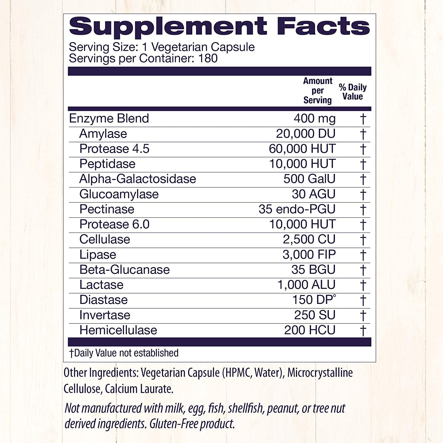 Healthy Origins Digestive Enzymes (NEC) Broad Spectrum - with Protease Healthy Origins buy supplements canada