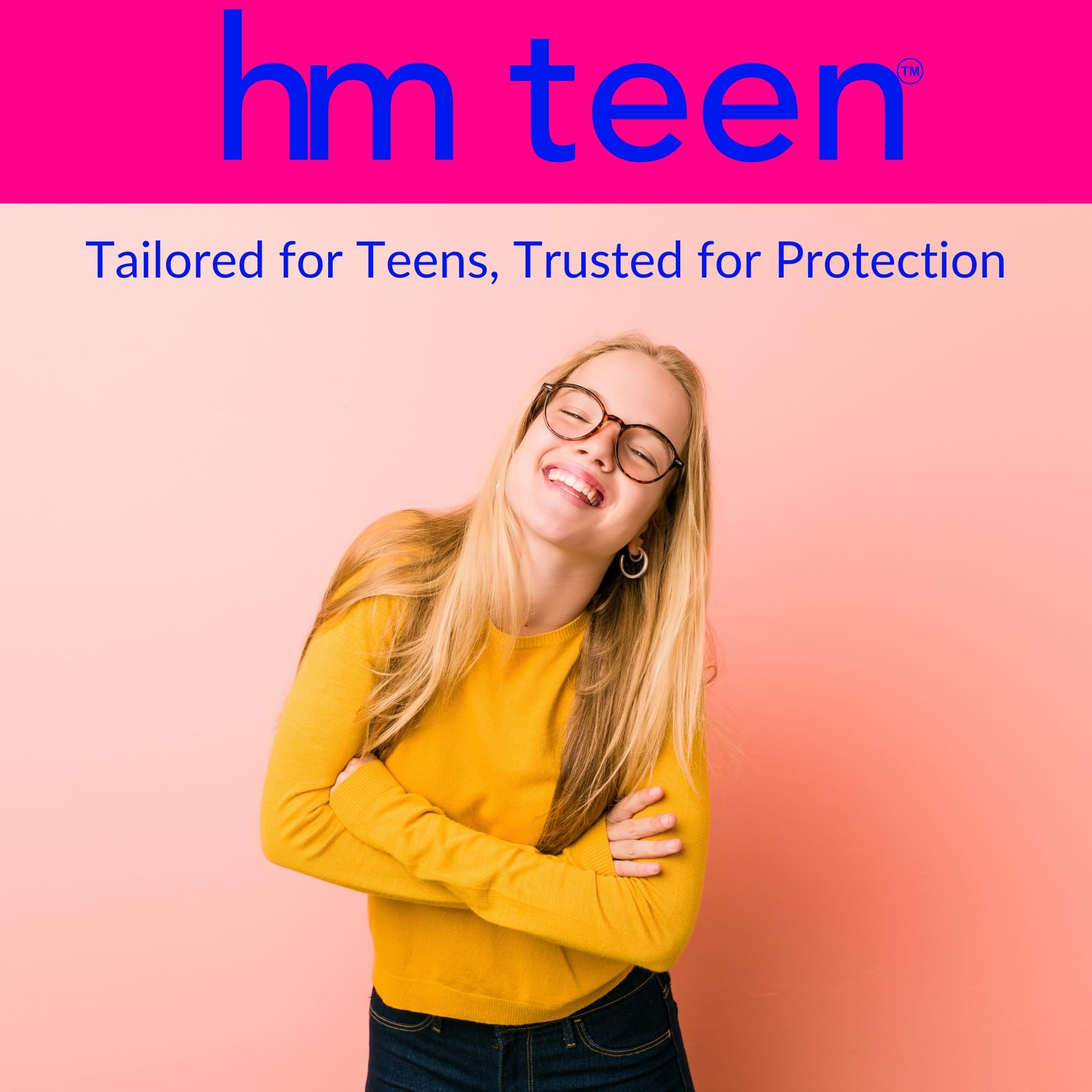 HM Teen | Pads for Teens | 100% Organic Cotton Pad Topsheet | Non Toxic Teen Pads with Wings HM Teen buy supplements canada