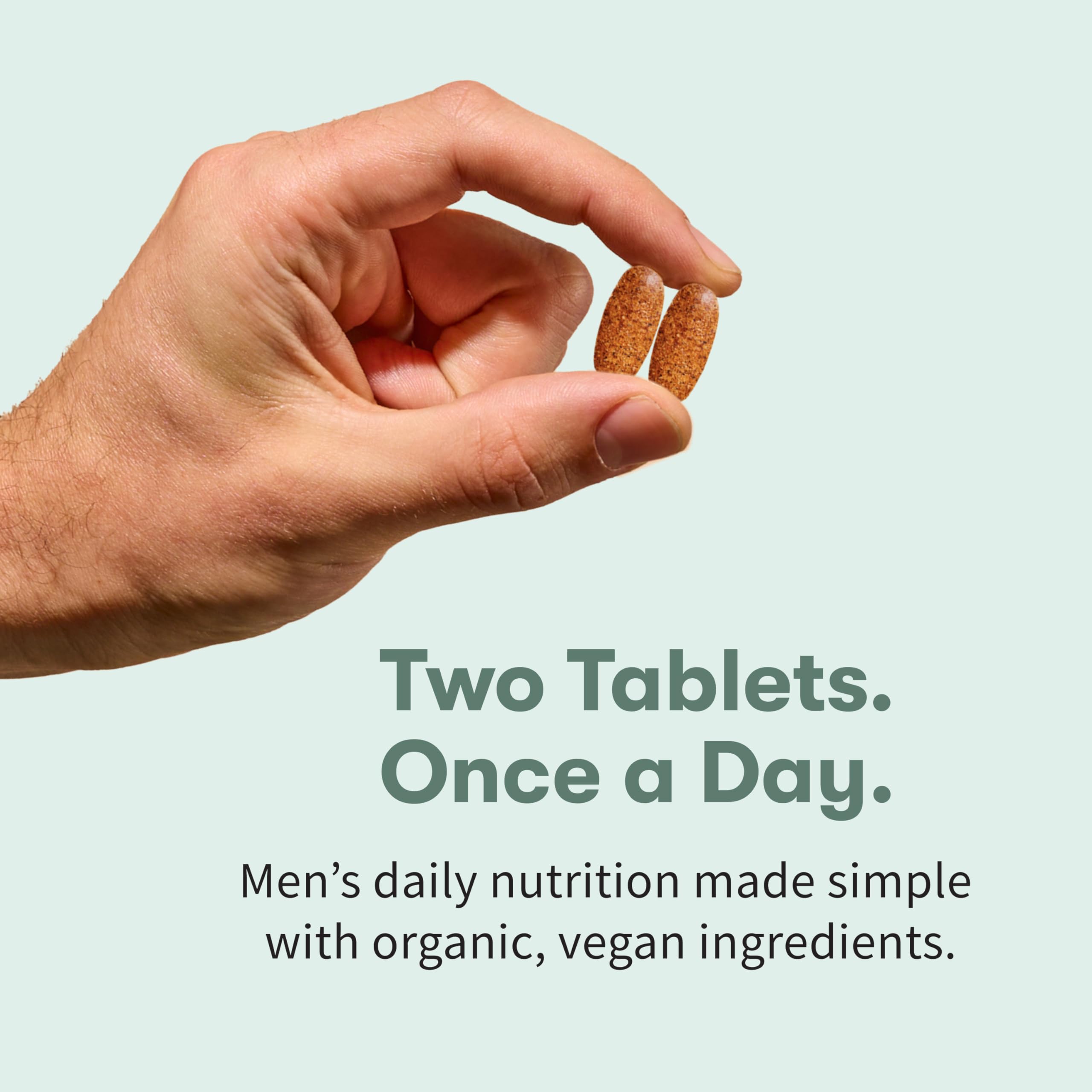 Garden of Life Organics Men's 40+ Multivitamin with Prostate Support, B12 & Vitamins – Vegan Daily Whole Food Multivitamin, Non-GMO, Certified Organic, 120 Tablets Garden of Life buy supplements canada