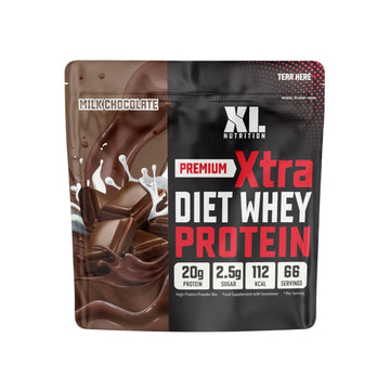 XL Nutrition Xtra Diet Whey Protein | 112 Calories | with Added L Carnitine and Green Tea Extract XL Nutrition buy supplements canada
