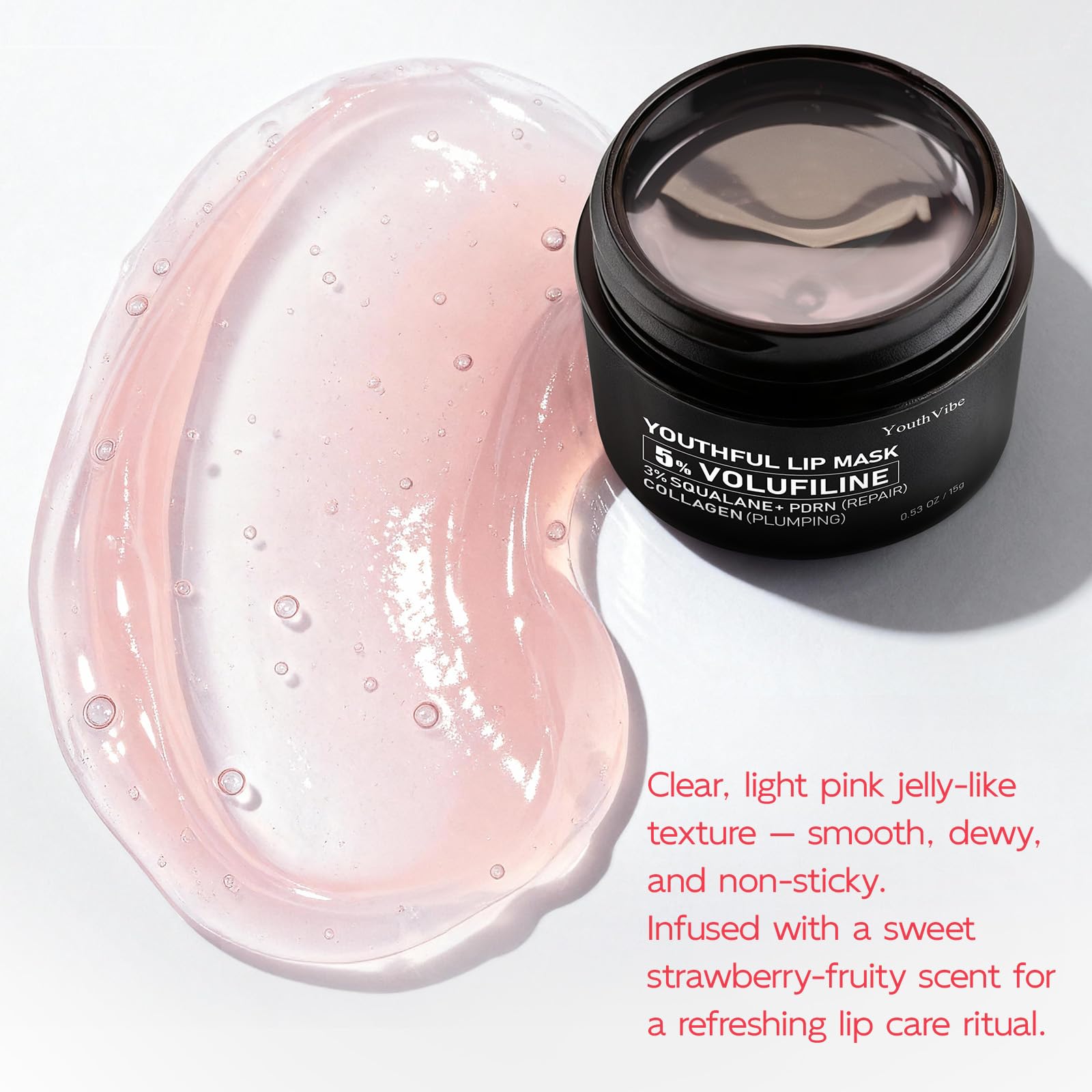 YouthVibe Lip Mask Overnight Moisturizing - Nourish & Hydrate, Antioxidants, 5% Volufiline YouthVibe buy supplements canada
