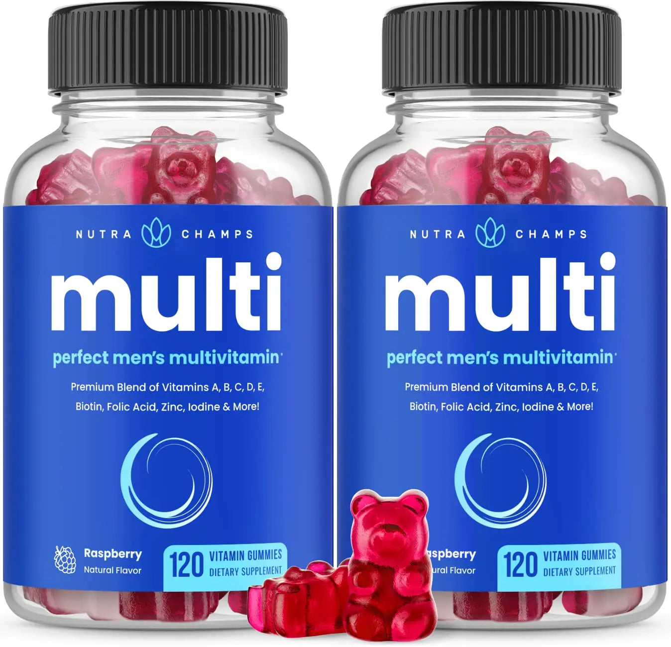 NutraChamps Multivitamin for Men, 240 Count, Vitamins A, B, C, D, E, Biotin, Zinc, Mens Gummy Multivitamins Supplement NutraChamps buy supplements canada