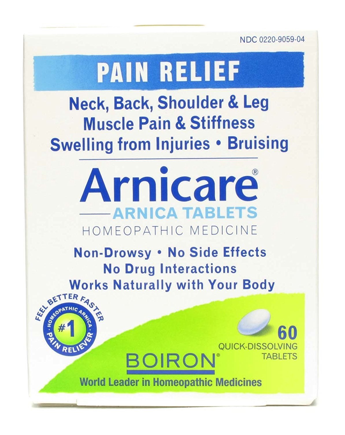 Boiron Arnicacare Arnica Tablets 60 ea (Pack of 3) Boiron buy supplements canada