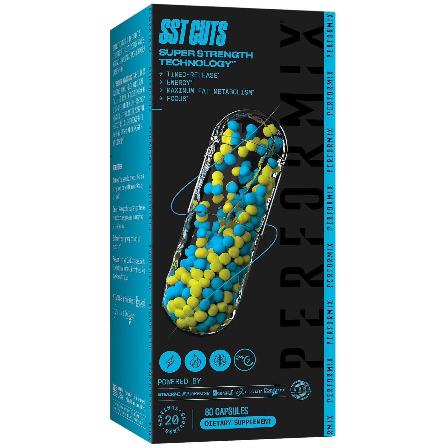 PERFORMIX - SST Cuts - Thermogenic with CLA - Energy, Focus & Mood - Metabolism Support PERFORMIX buy supplements canada