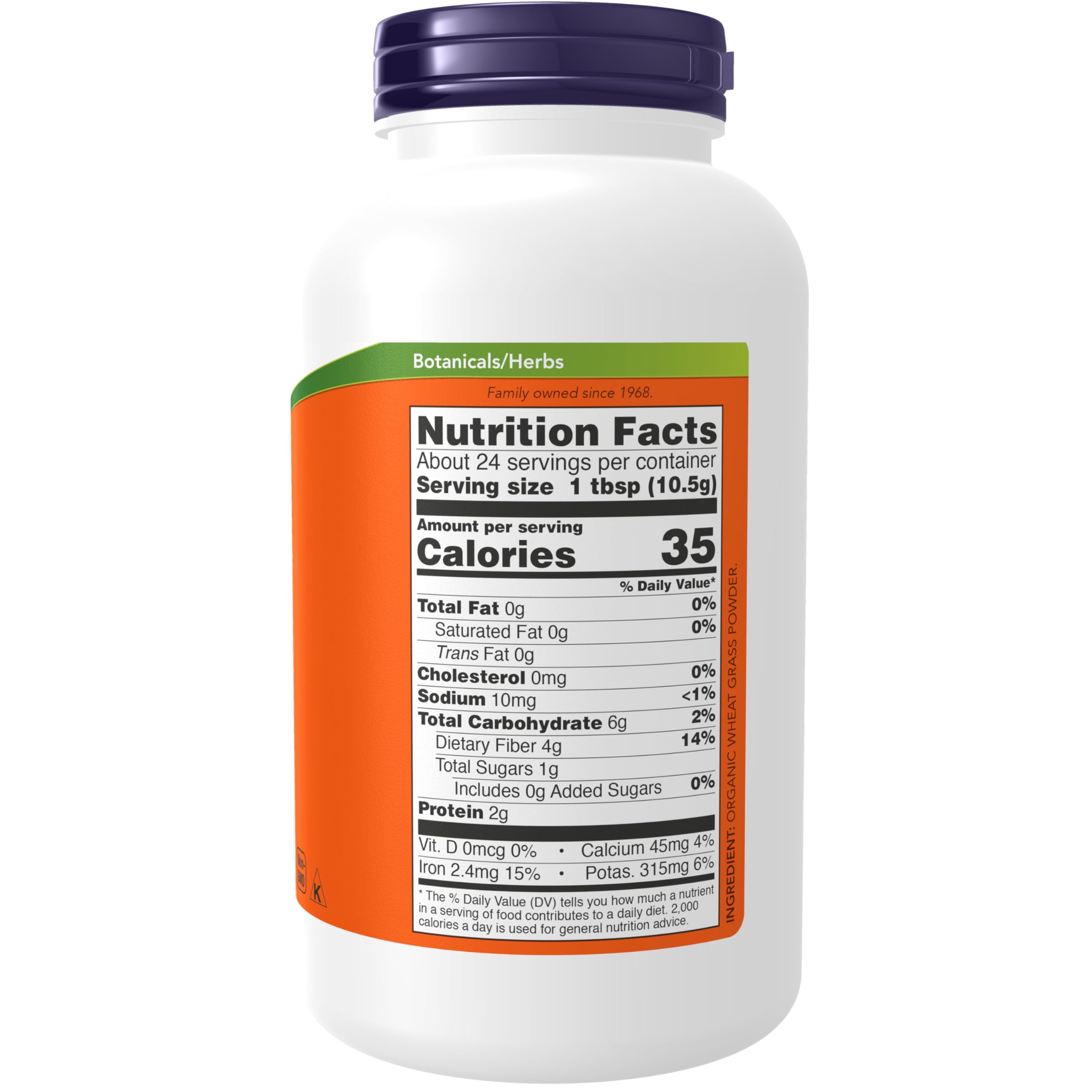 NOW Foods Supplements, Certified Organic and Non-GMO, Wheat Grass Powder, Green Superfood, 9-Ounce NOW Foods buy supplements canada