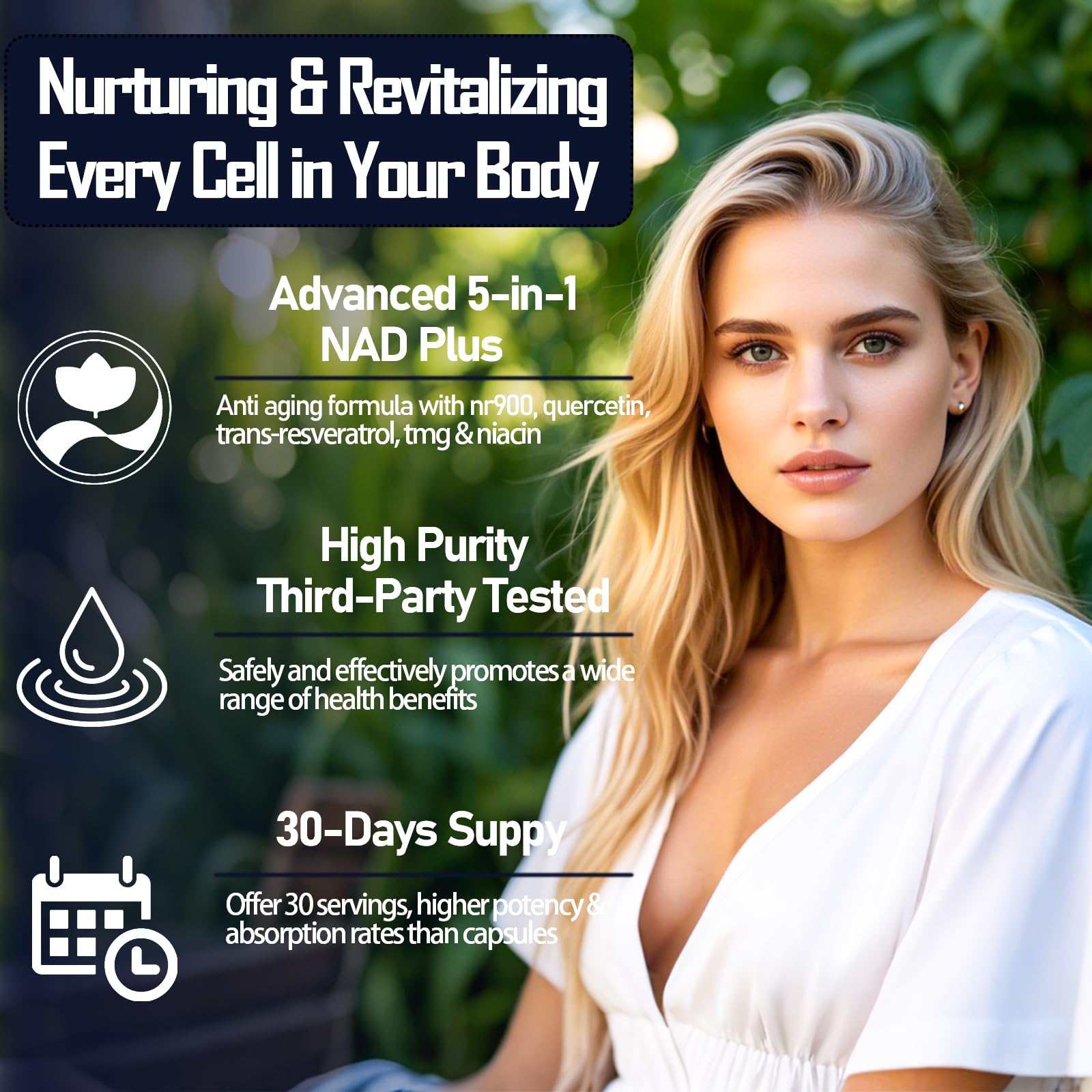 NAD Supplements for Women & Men, Liposomal NAD Nicotinamide Riboside Resveratrol 900mg w. B3 Vitamin Quercetin TMG, Liquid Resveratrol NAD Plus Supplement for Anti-Aging Energy Focus Longevity GLOWUUP buy supplements canada