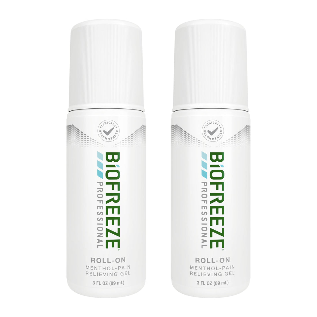 Biofreeze Professional Pain Relief Roll On, Knee & Lower Back Pain Relief, Arthritis Pain Reliever, Neck Pain Relief, Cooling Joint Pain Relief, Roll-On Menthol Gel 3 Fl Oz (Pack of 2) Biofreeze buy supplements canada