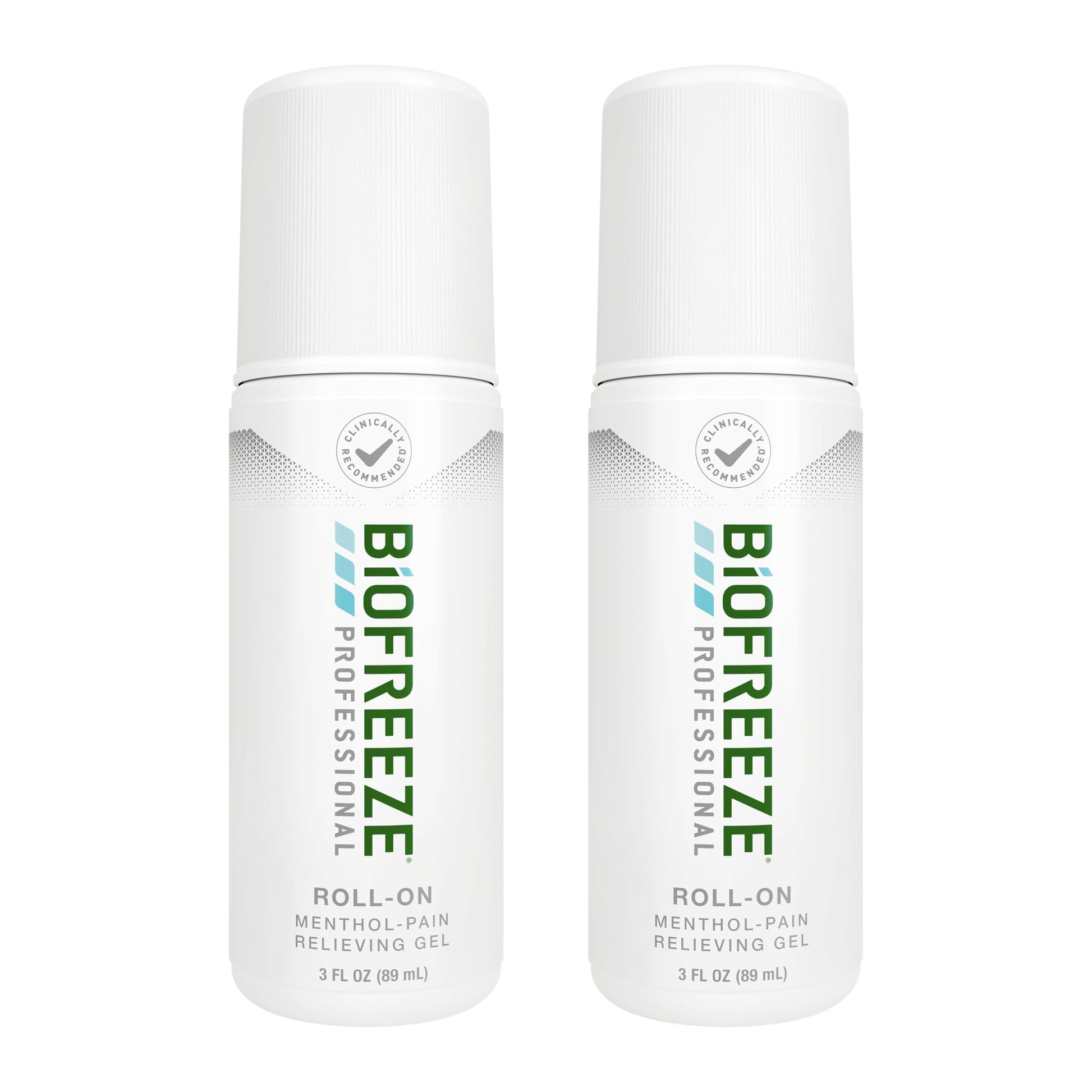 Biofreeze Professional Pain Relief Roll On, Knee & Lower Back Pain Relief, Arthritis Pain Reliever, Neck Pain Relief, Cooling Joint Pain Relief, Roll-On Menthol Gel 3 Fl Oz (Pack of 2) Biofreeze buy supplements canada
